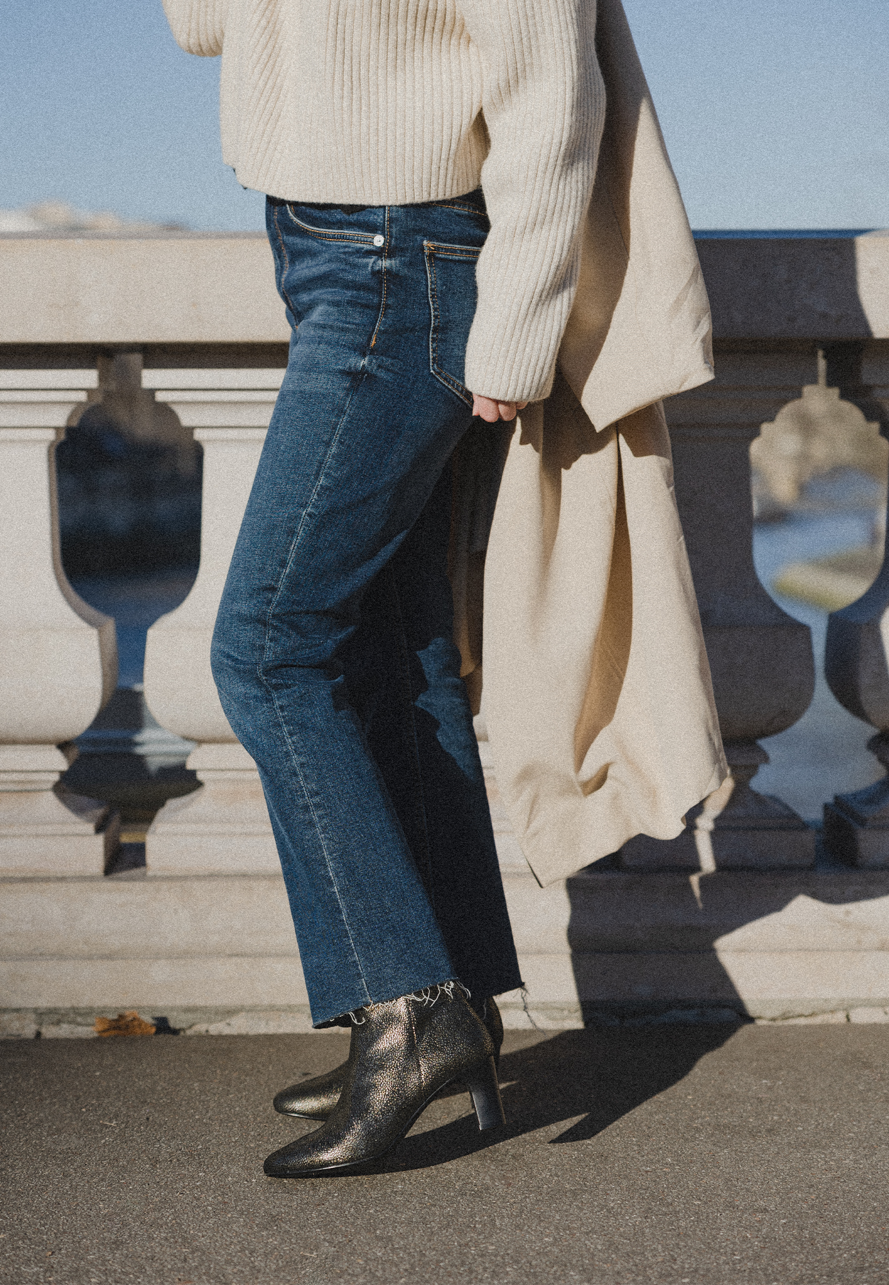 DANNIE ANKLE BOOTS - Steel