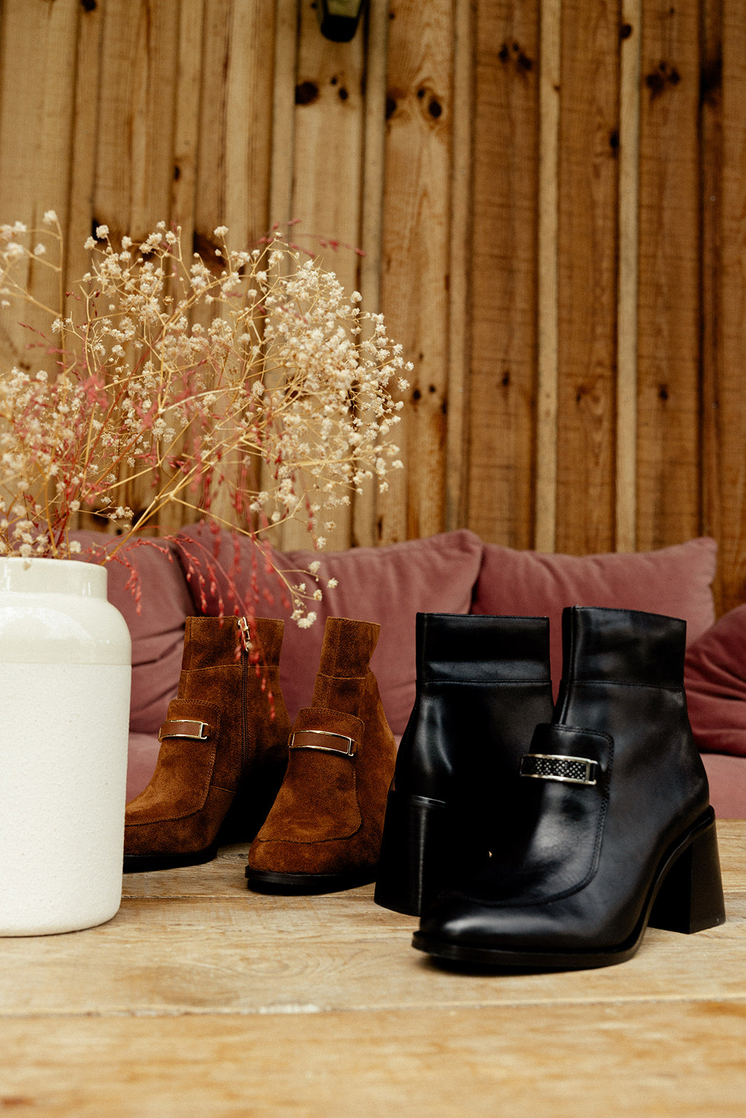 BOTTINES VIANA - Noir