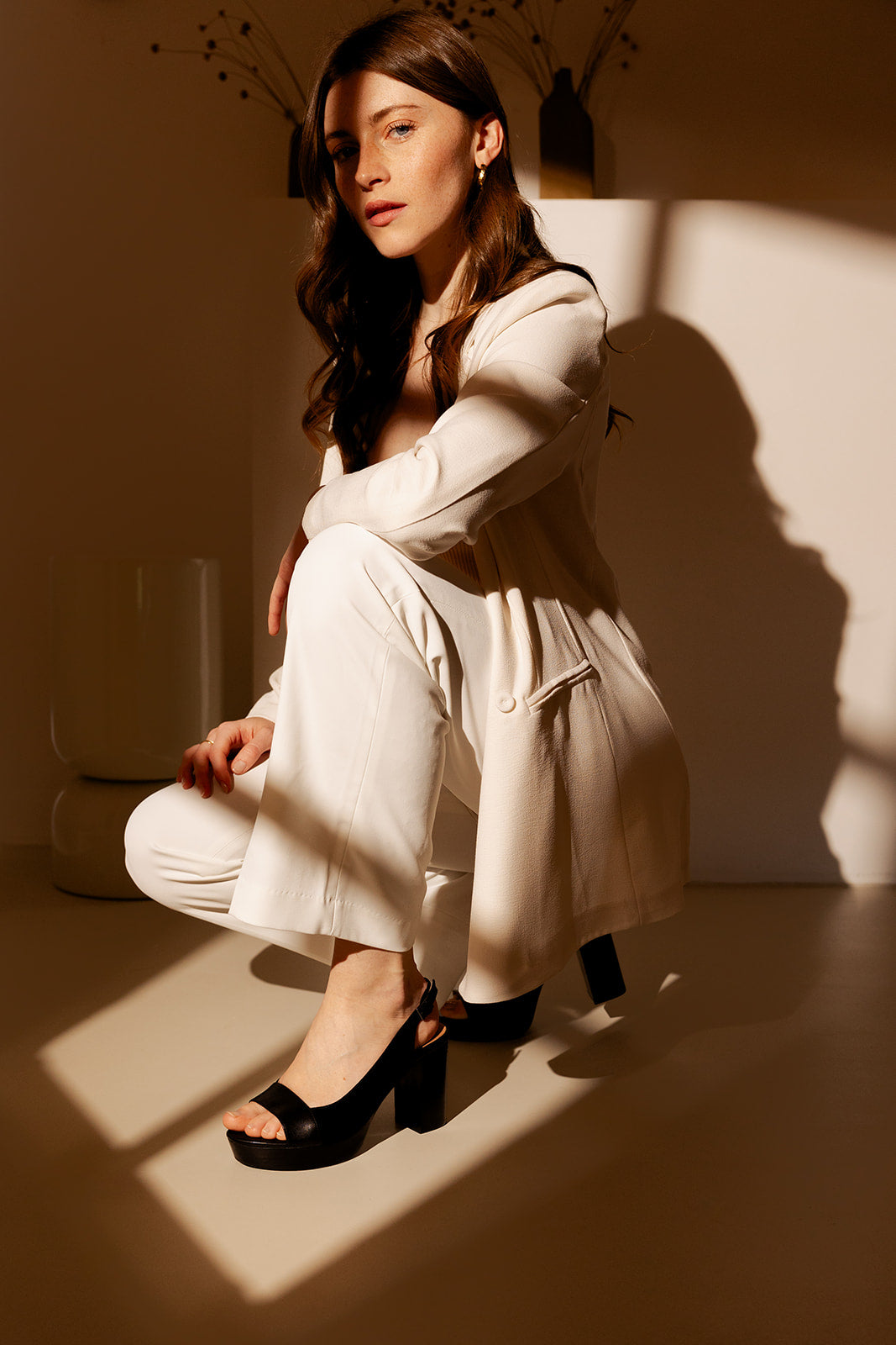 SANDALES À TALONS RICHY - Noir