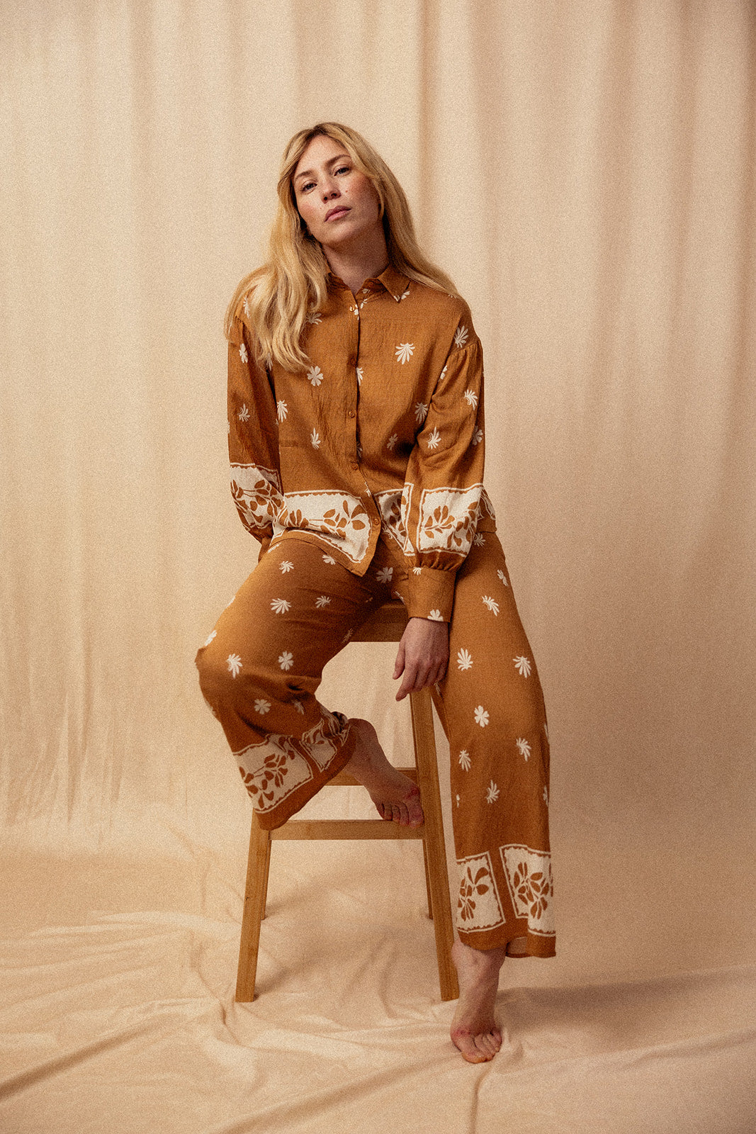 PANTALON LIOR - CAMEL