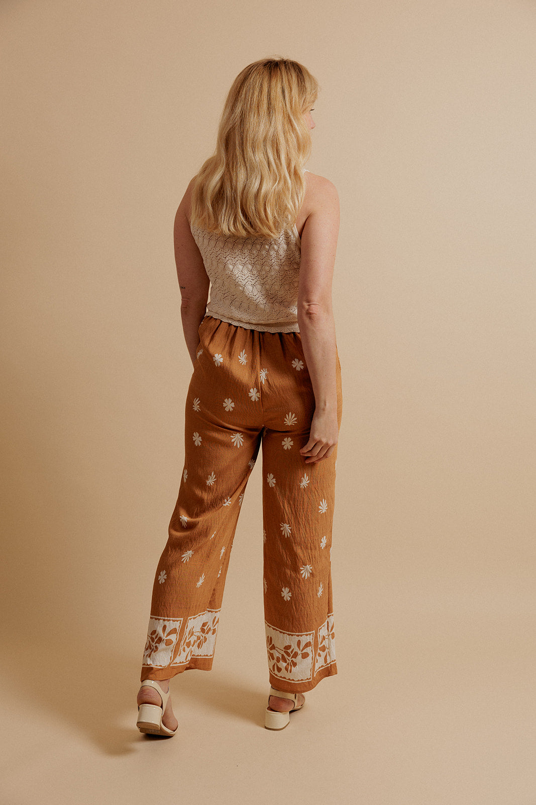 PANTALON LIOR - CAMEL