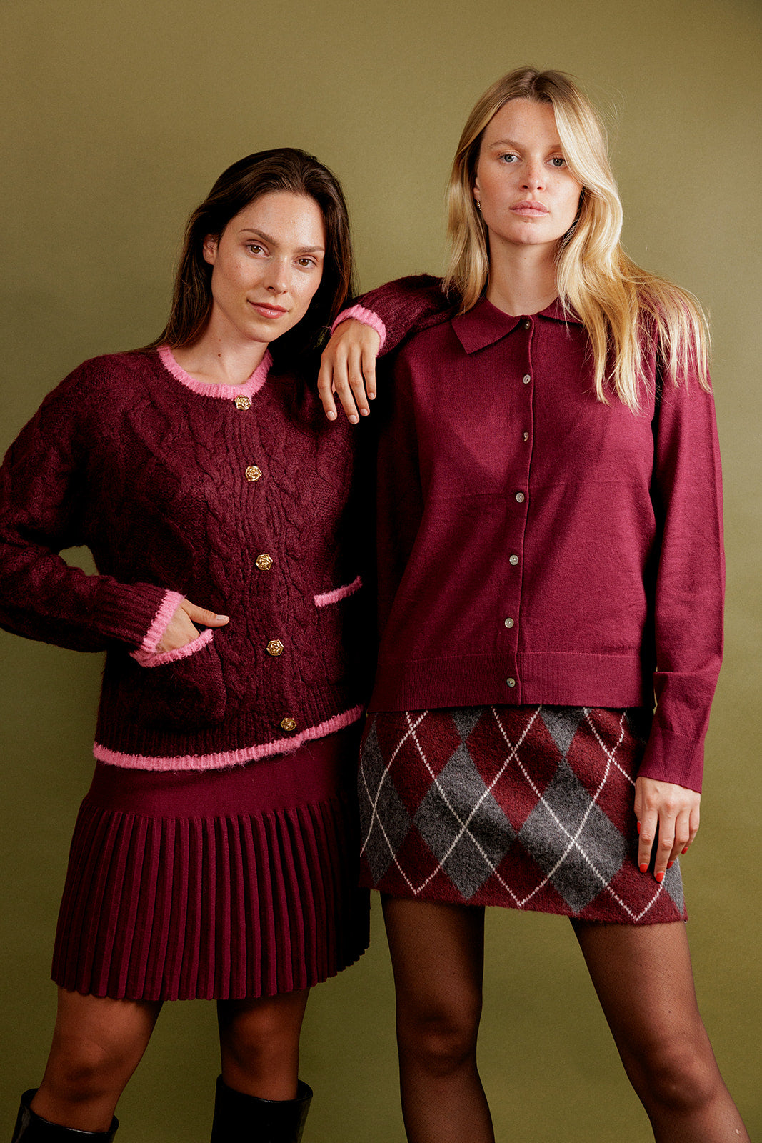 CARDIGAN MÉLUSINE - VIOLINE