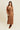 CARO - Robe Midi Femme Couleur Tabac
