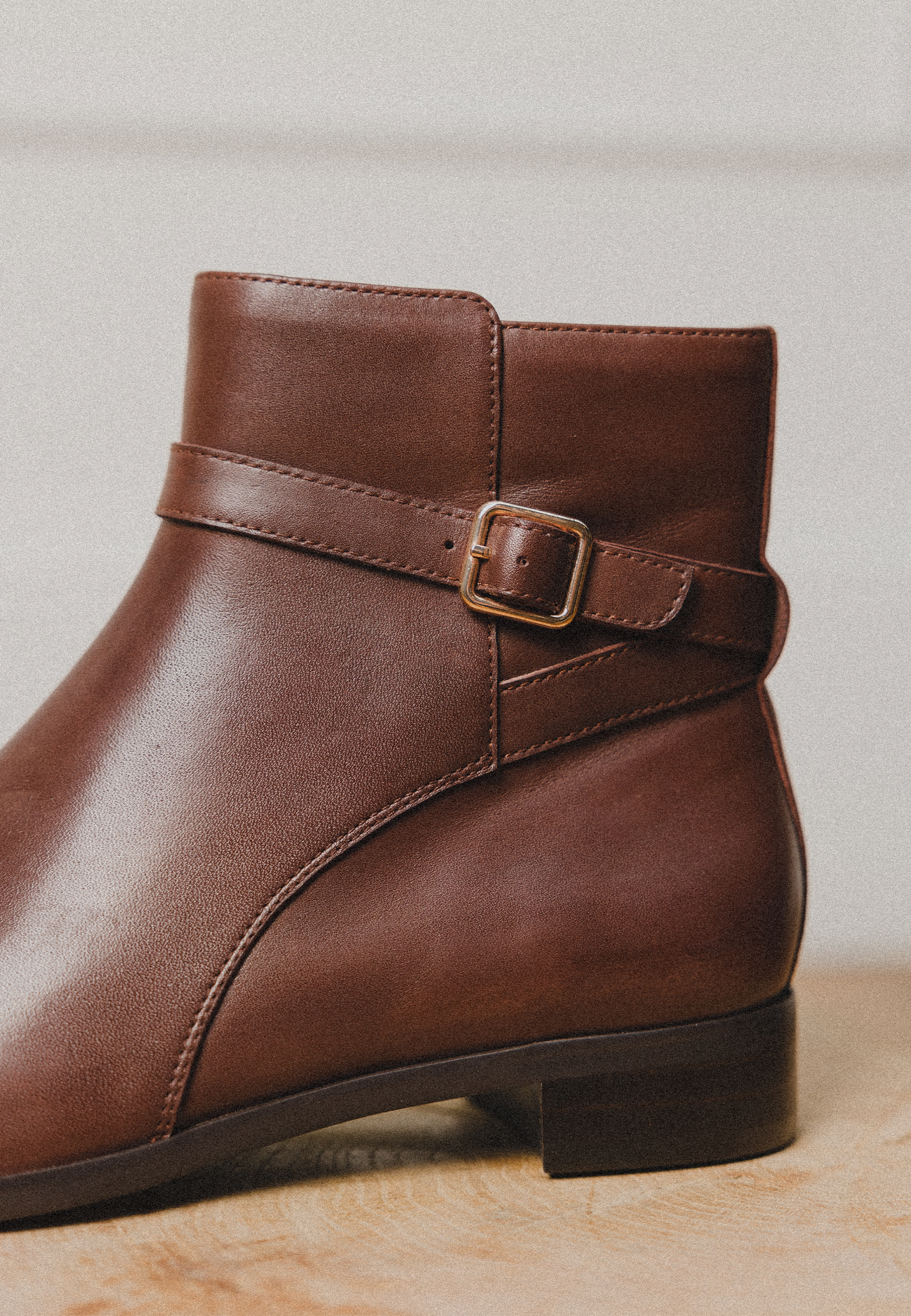 BOTTINES JOKARI - Marron