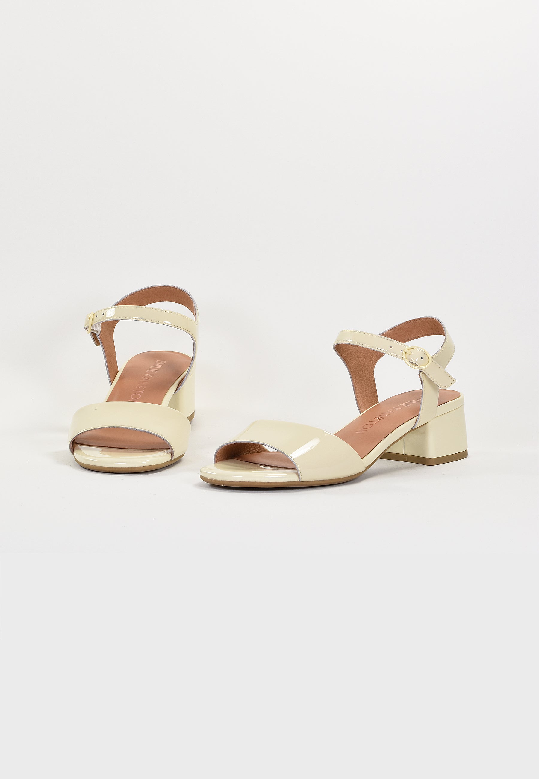 SANDALES À TALONS CHLOE - CREME