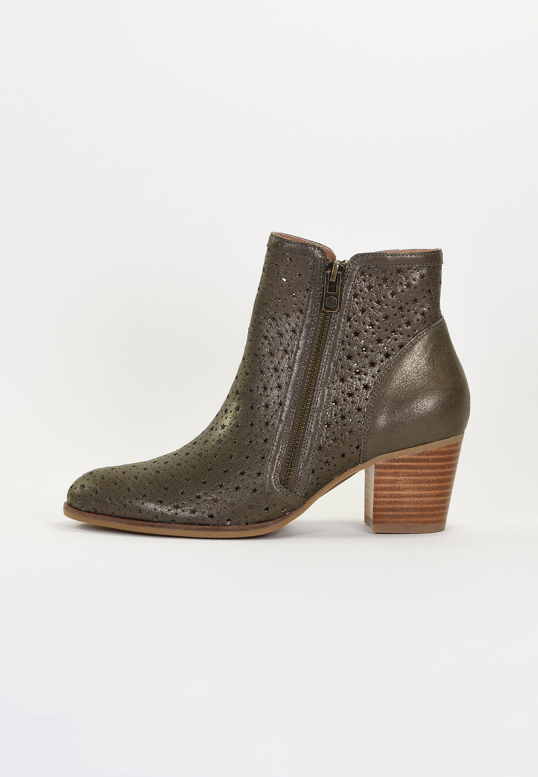 GLORIE ANKLE BOOTS - KHAKI