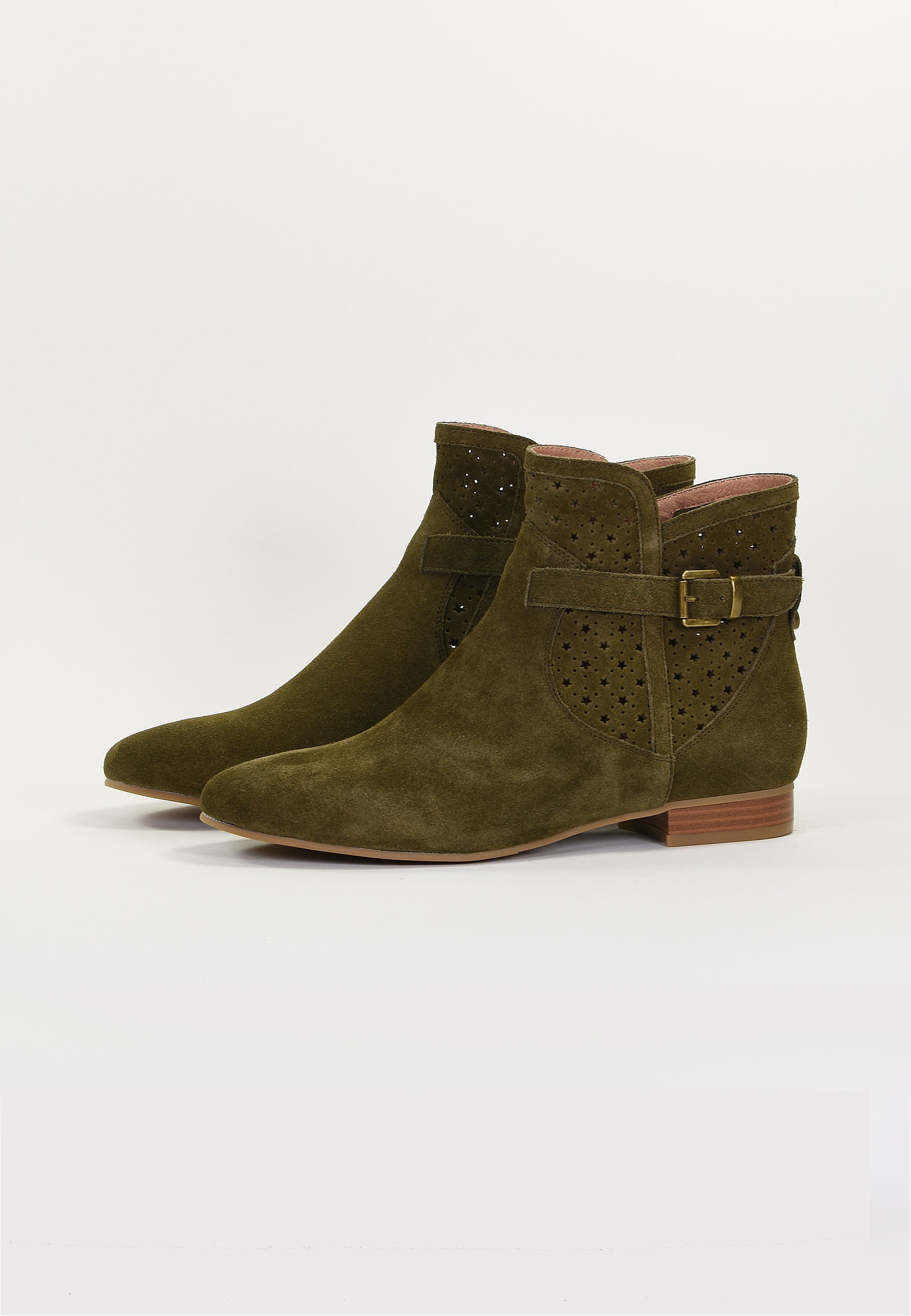 JOSEE ANKLE BOOTS - KHAKI