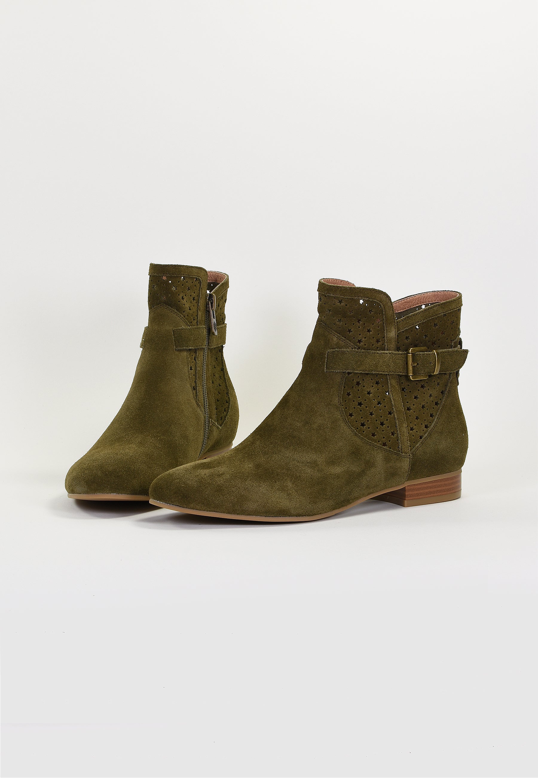 JOSEE ANKLE BOOTS - KHAKI