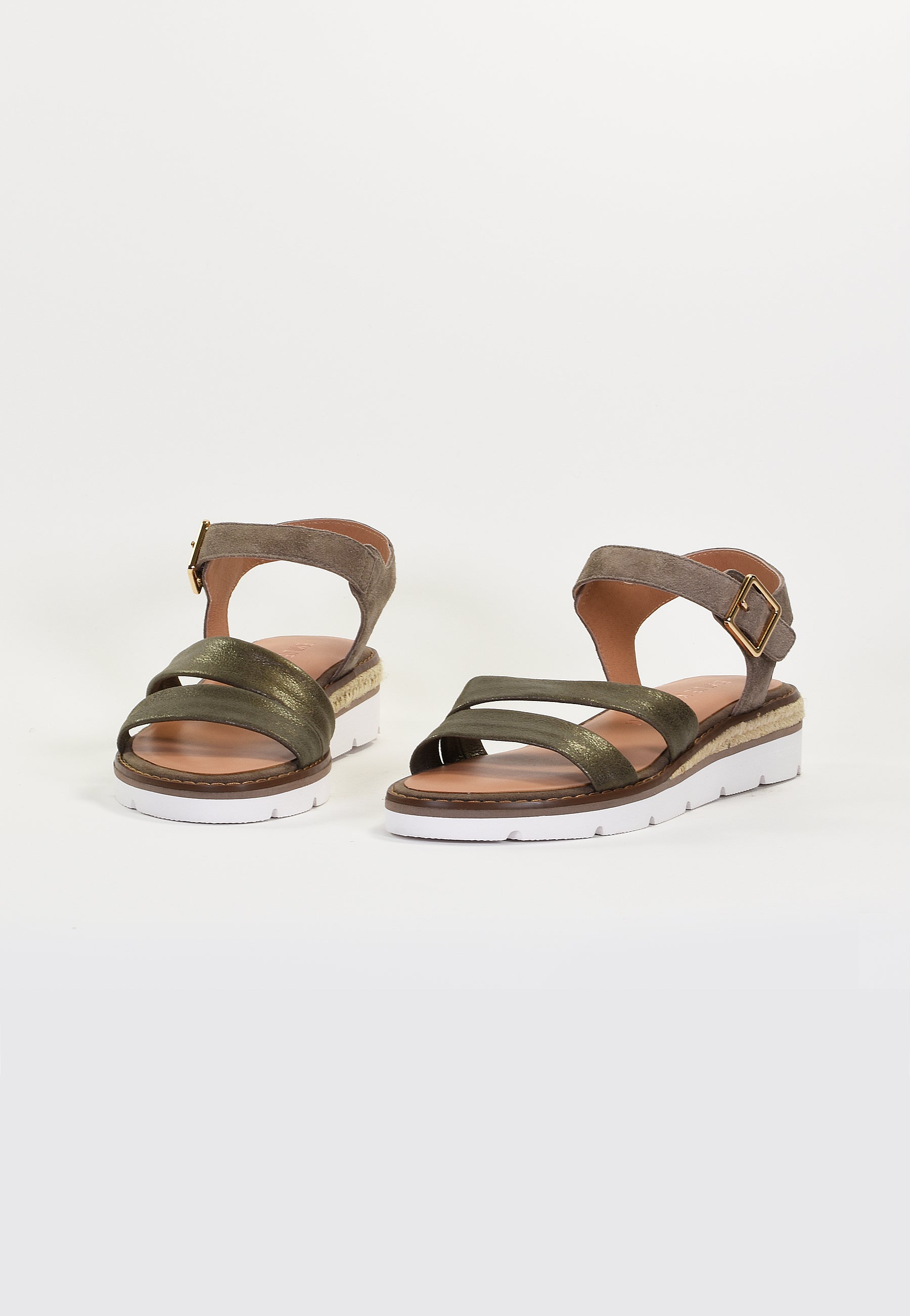 KIYA SANDALS - KHAKI