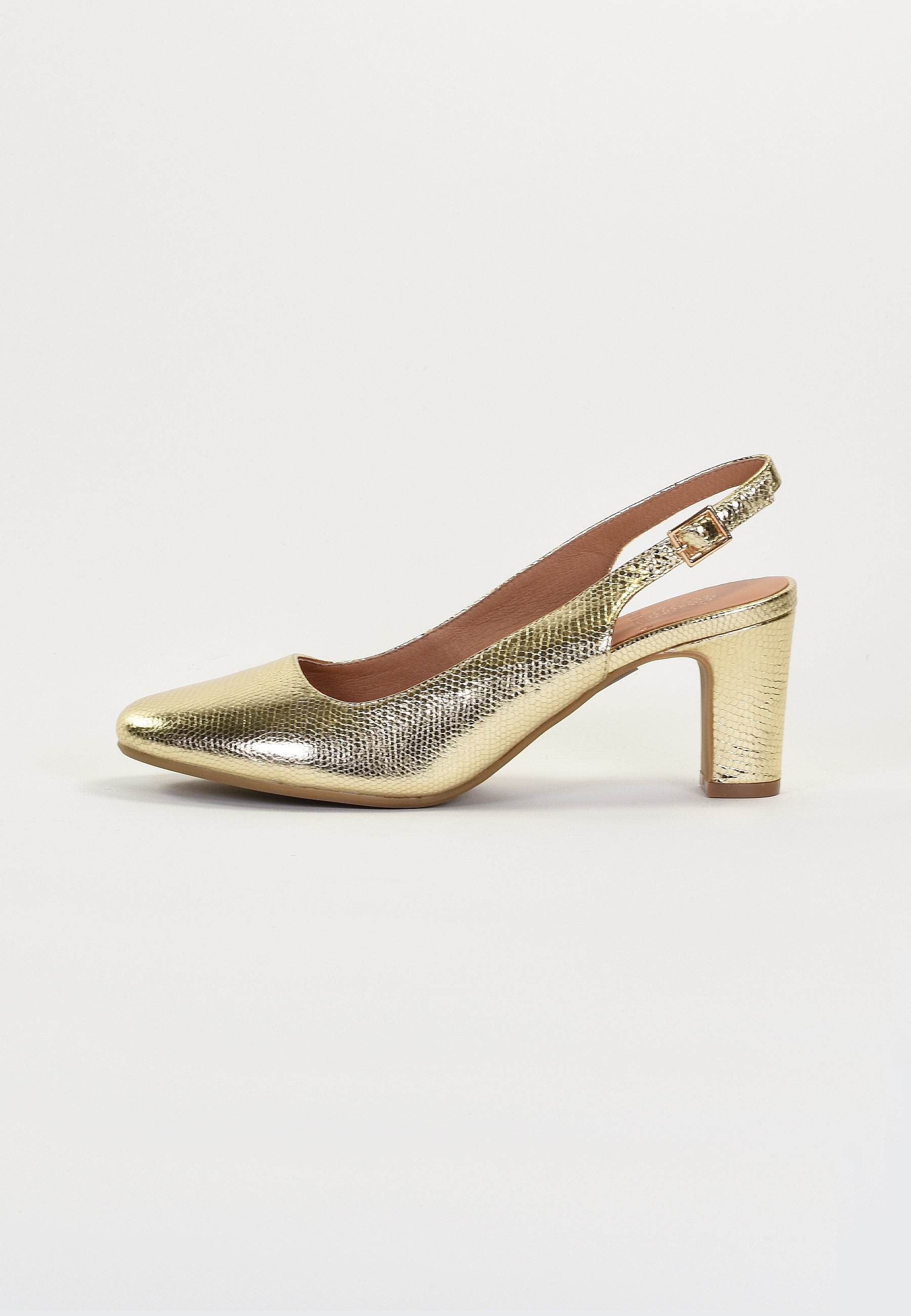NILIA PUMPS - GOLD