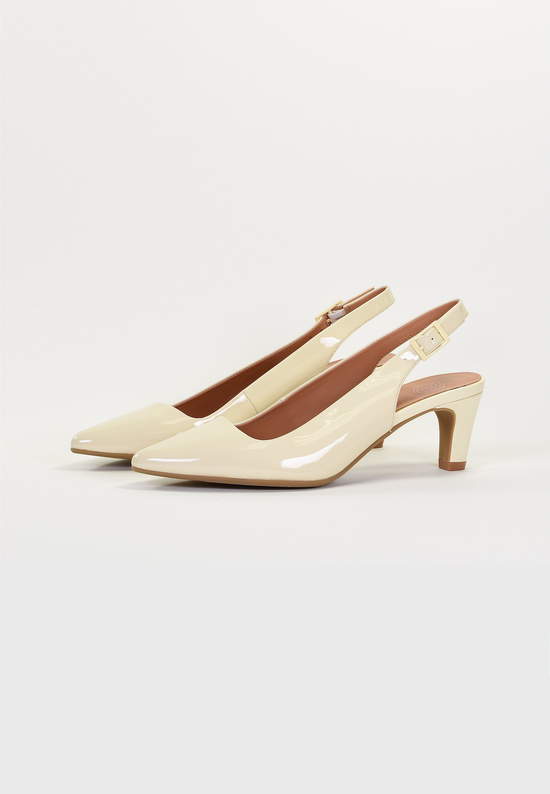 ESCARPINS PERRINE - CREME