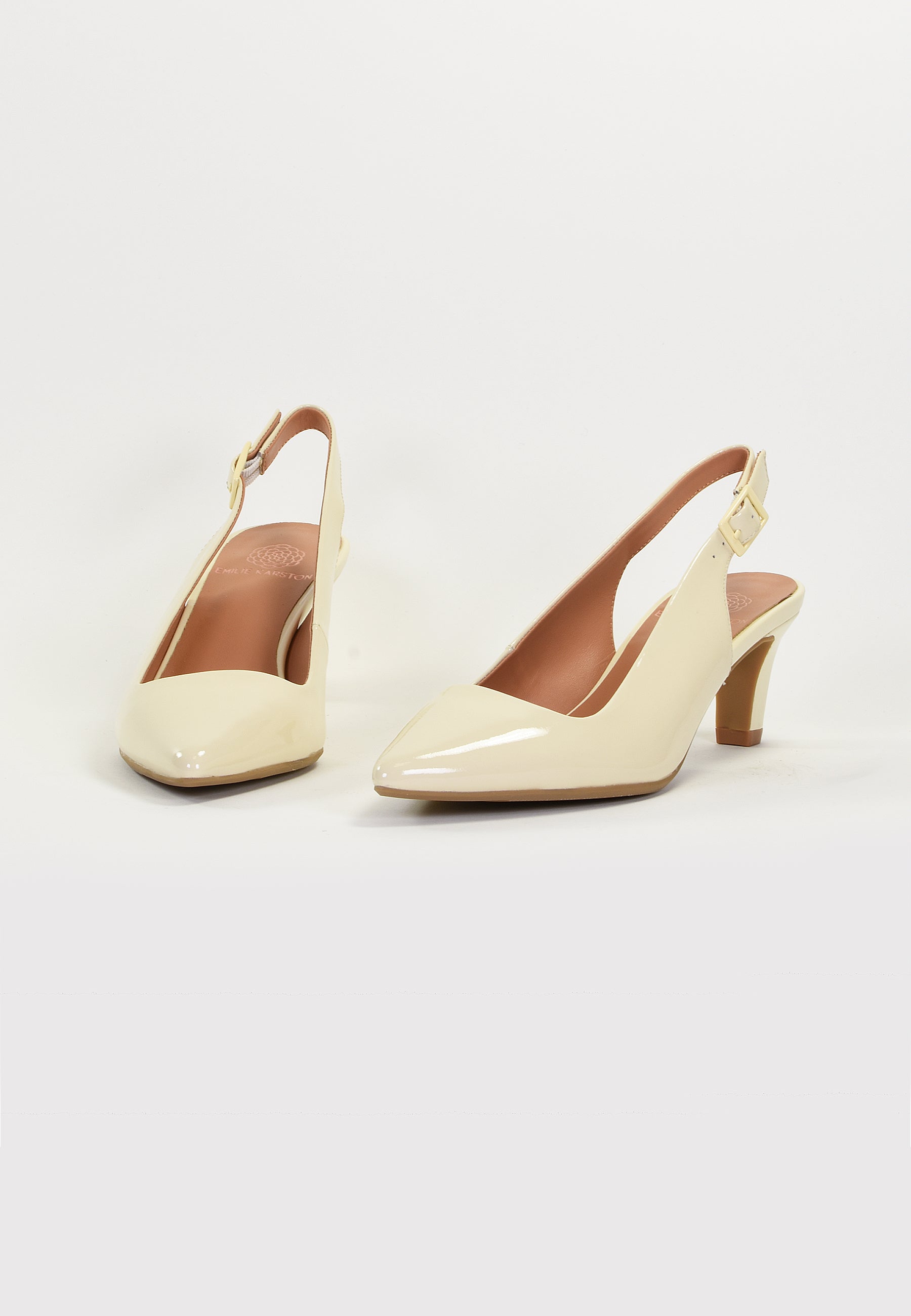 PERRINE PUMPS - CREAM