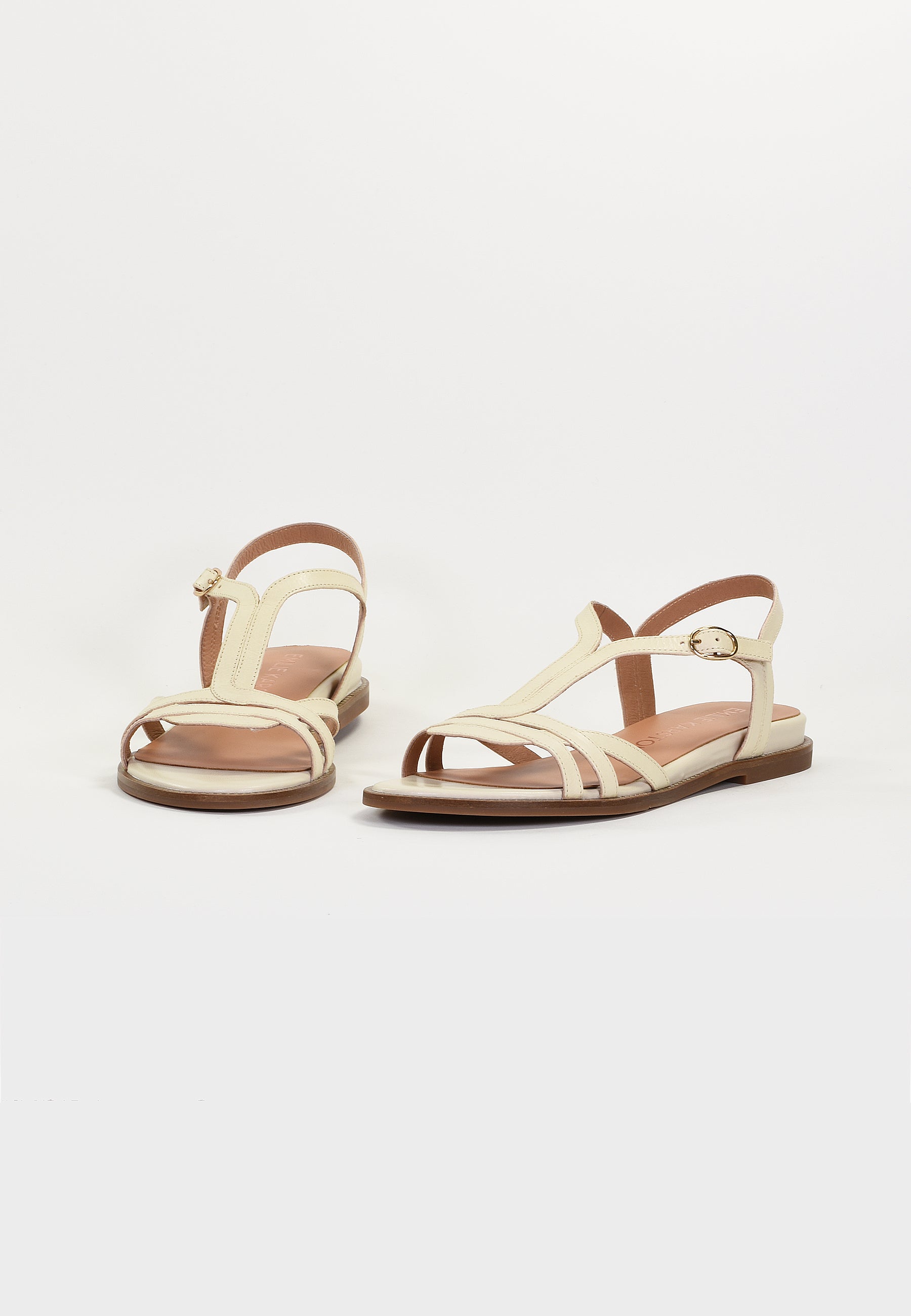 SANDALES SOBIO - Crème