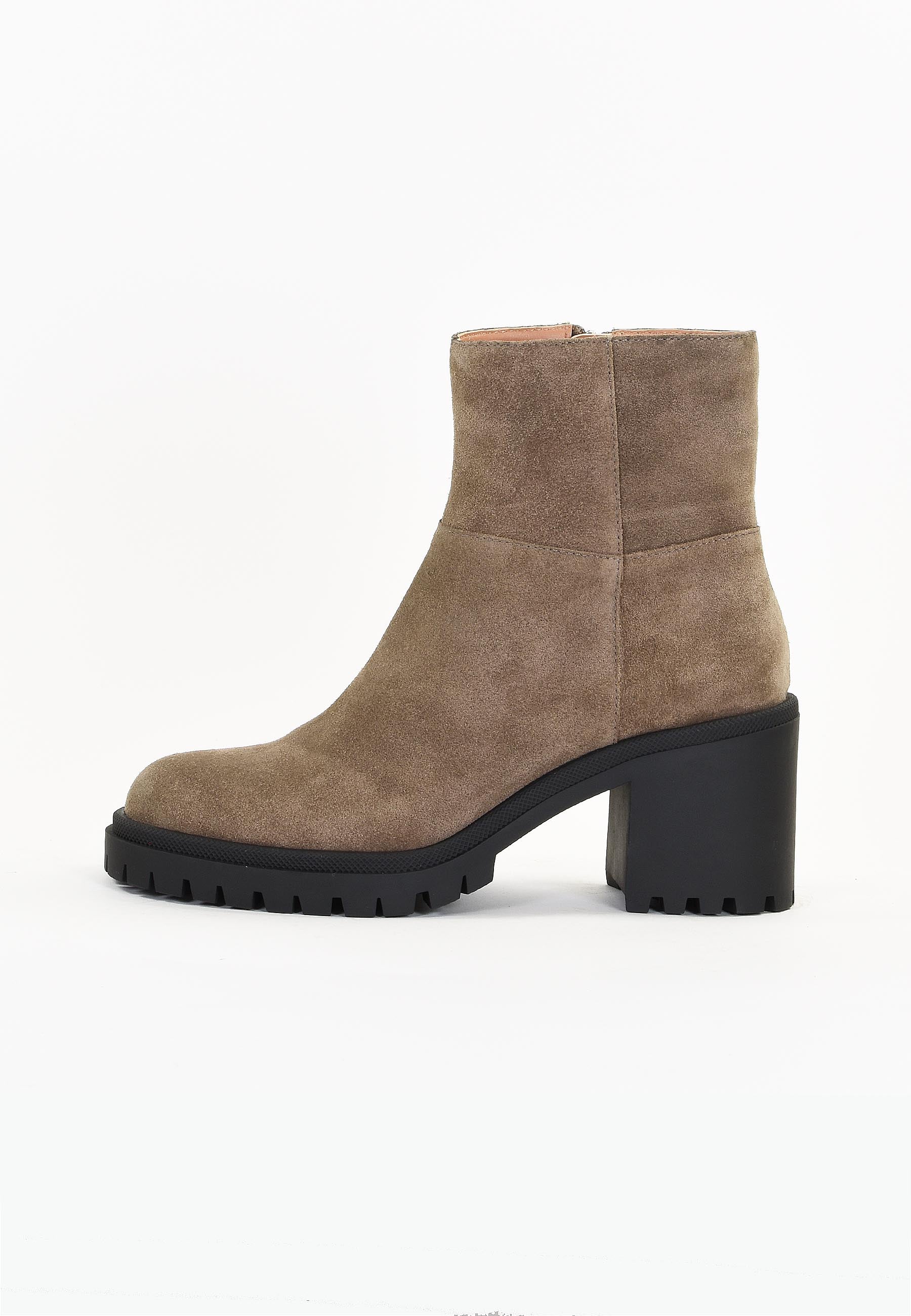ALANA ANKLE BOOTS - TAUPE