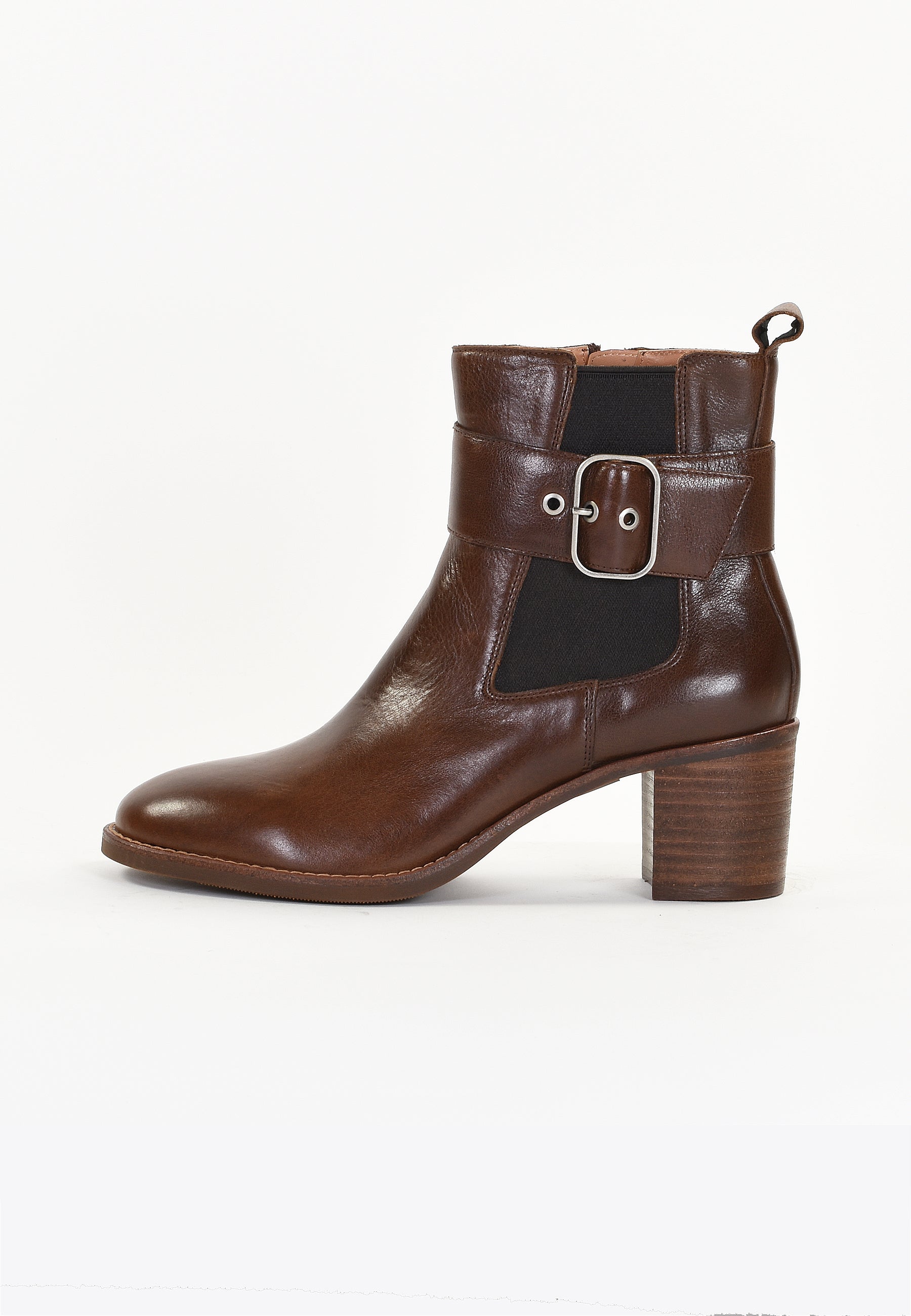 BOTTINES ALLYS - MARRON