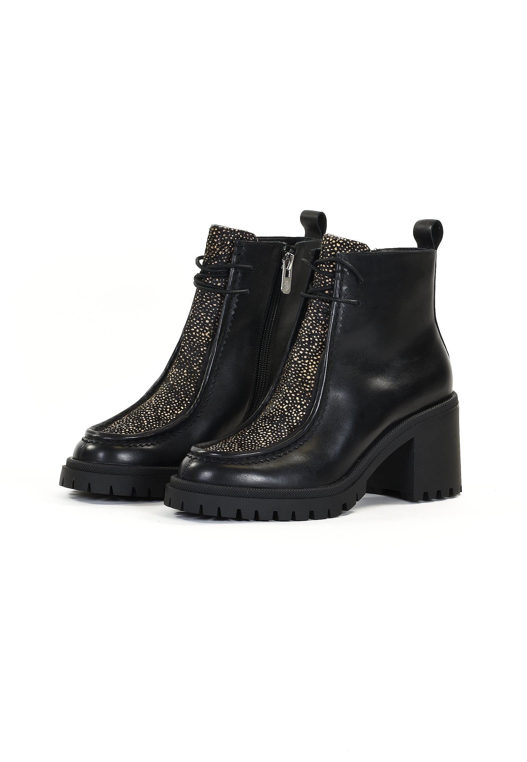 CALCEO ANKLE BOOTS - BLACK