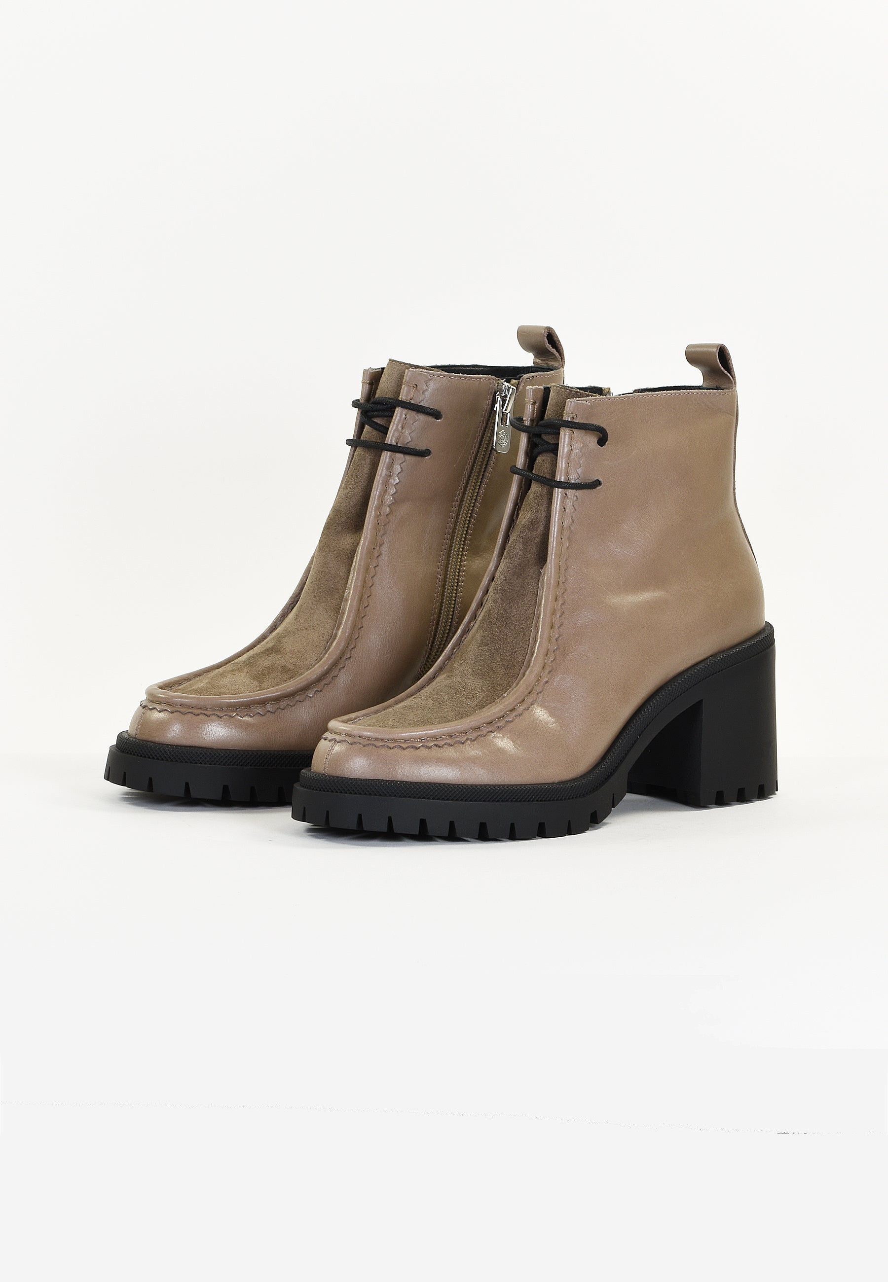 BOTTINES CALCEO - TAUPE