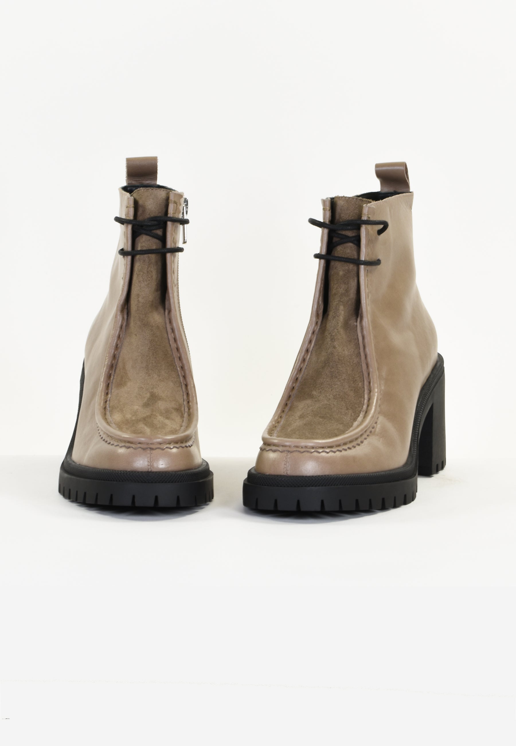 BOTTINES CALCEO - TAUPE
