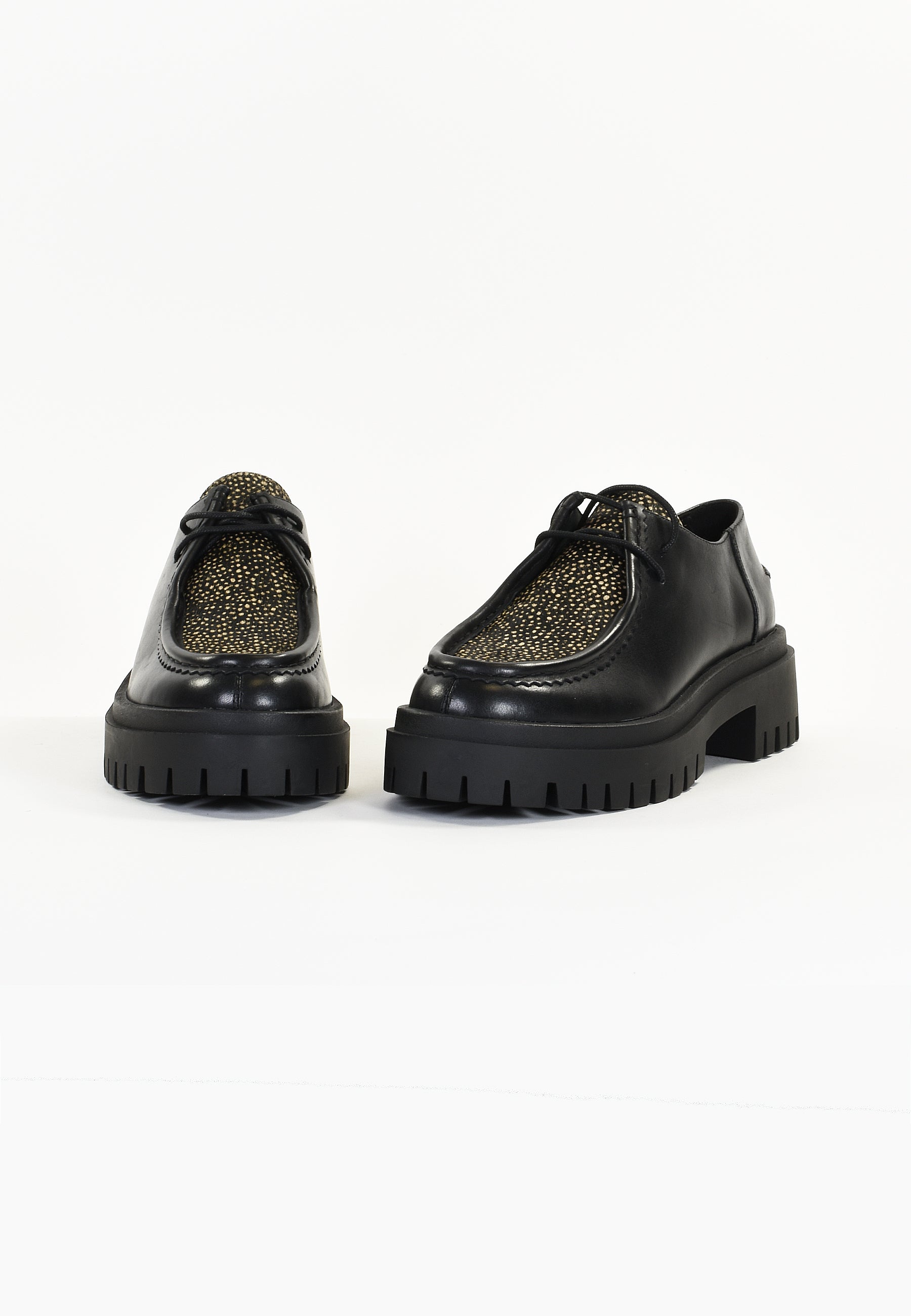 DERBIES CAPUCINE - NOIR