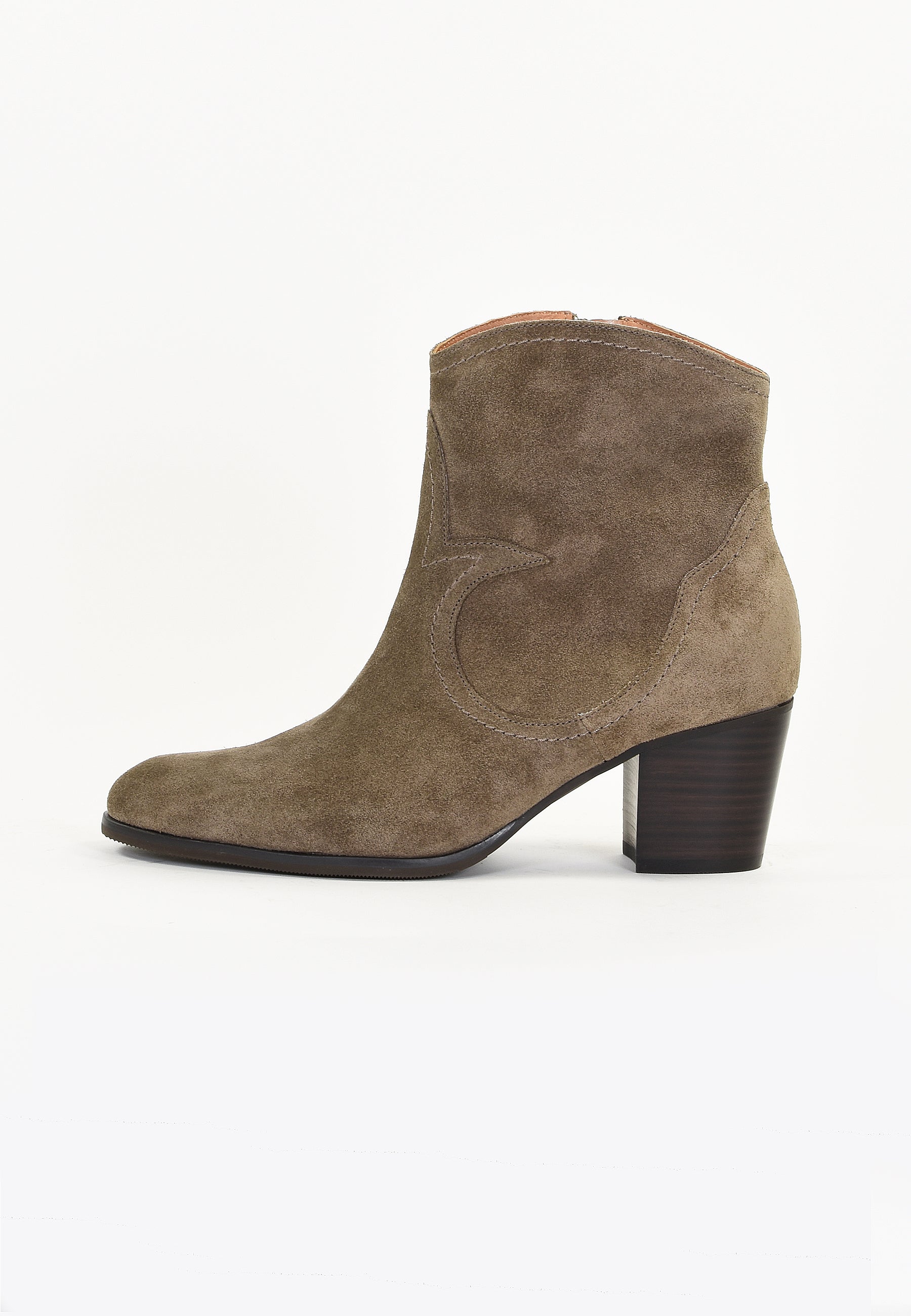 CASSIE ANKLE BOOTS - TAUPE