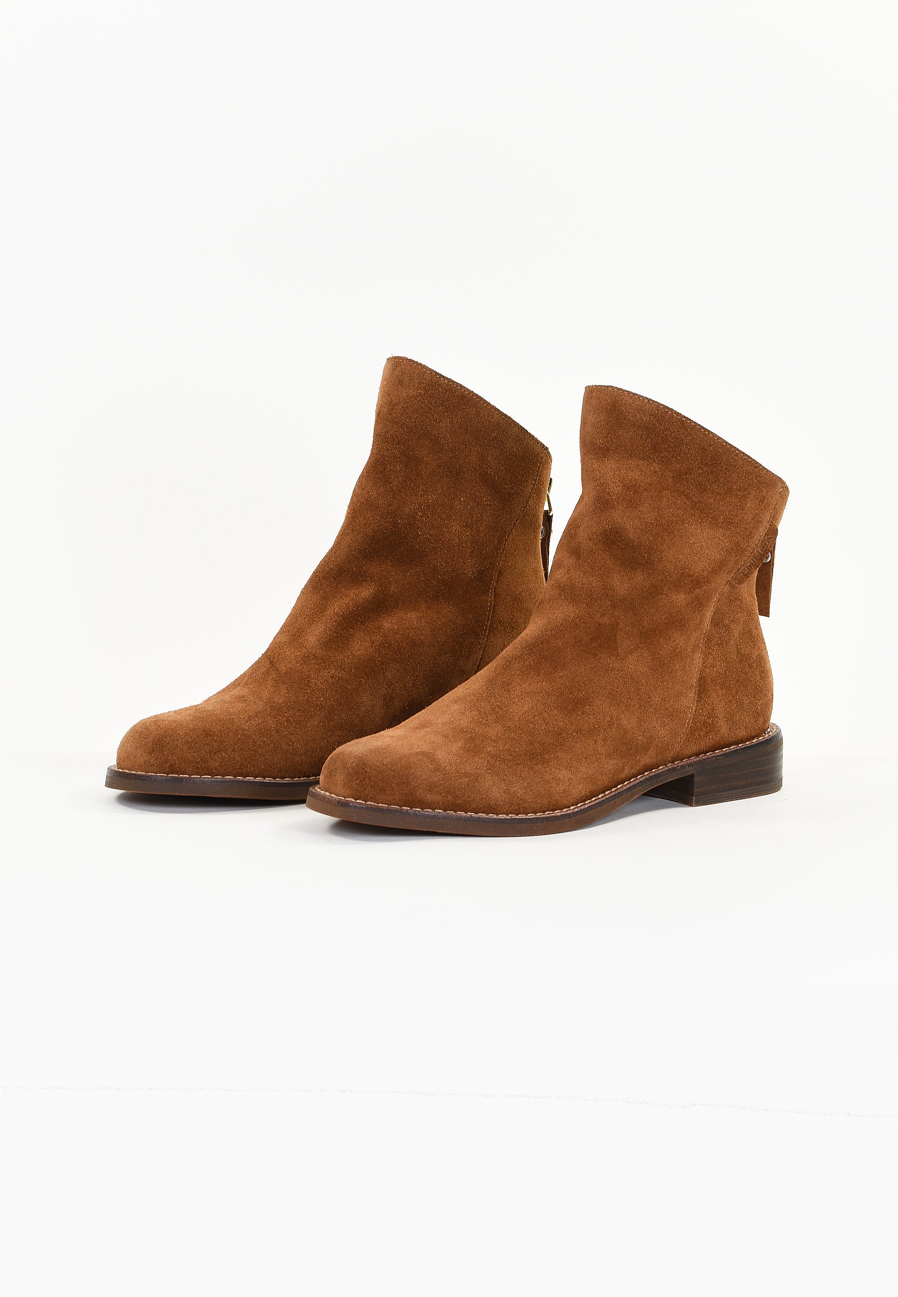 BOTTINES CHRYS - COGNAC