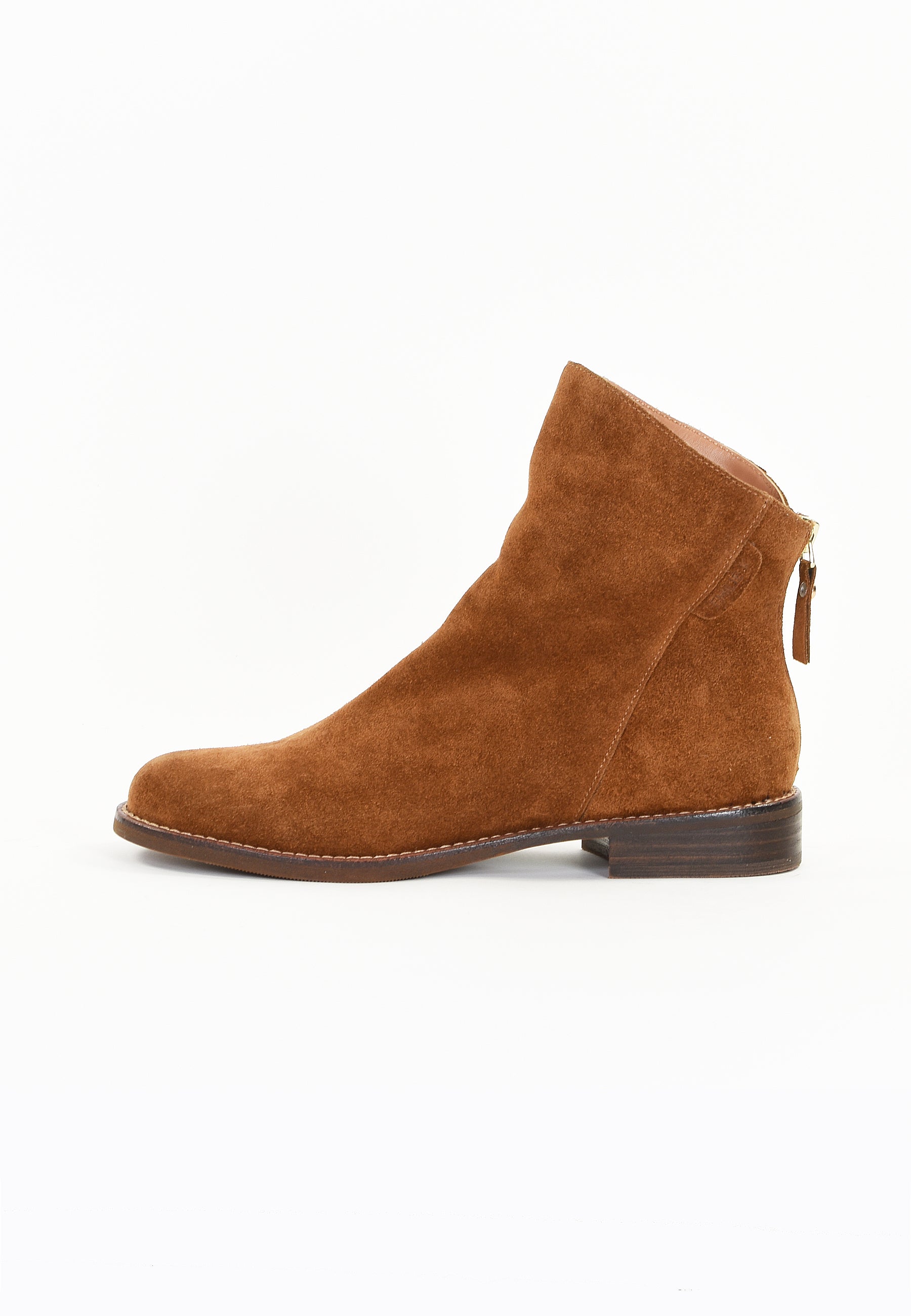 BOTTINES CHRYS - COGNAC