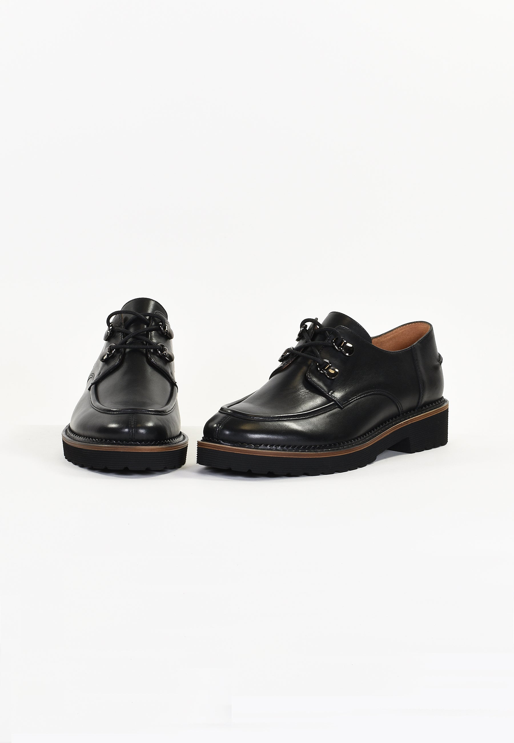 DERBIES COREO - NOIR LISSE