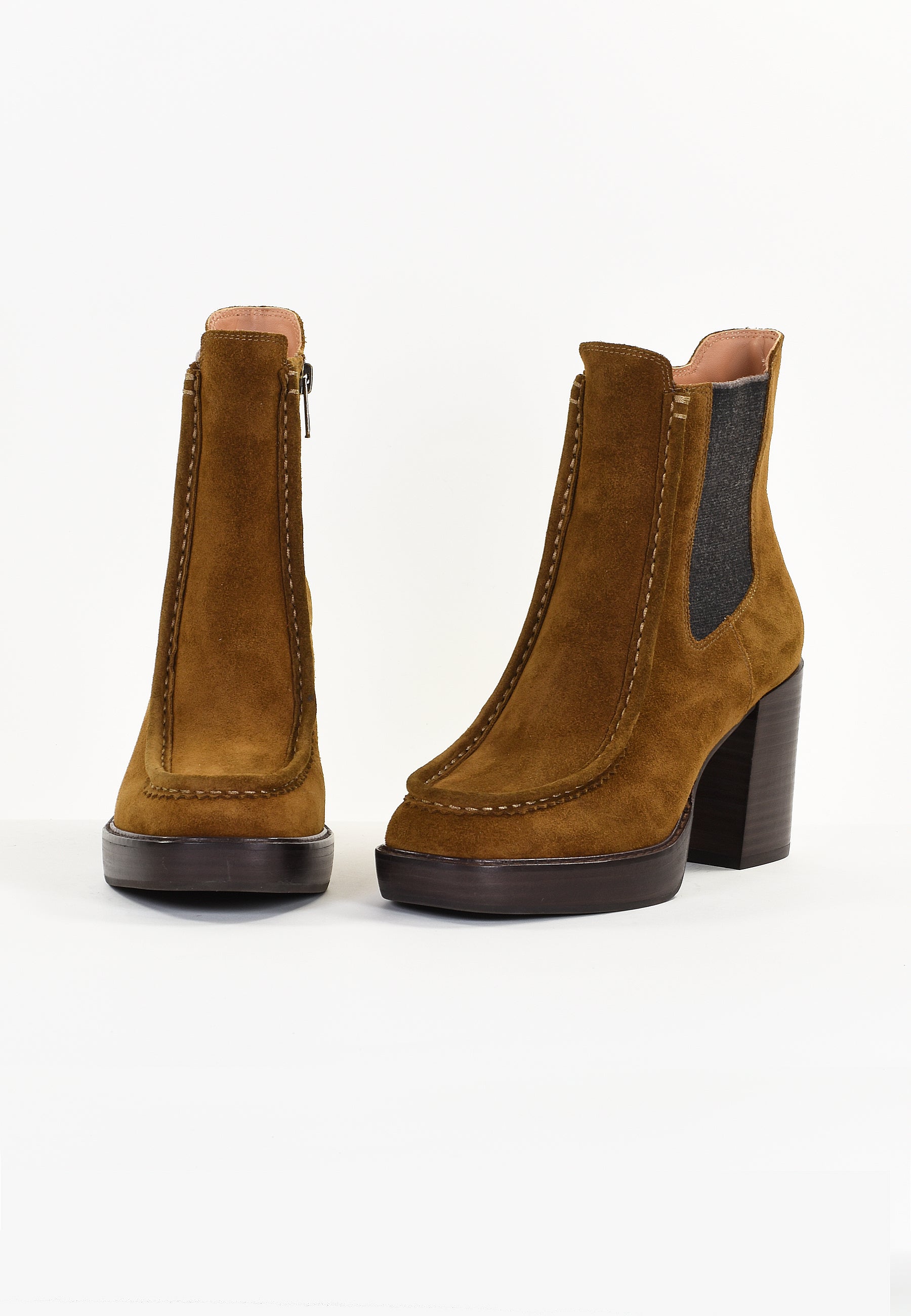 BOTTINES COSMOS - CAMEL
