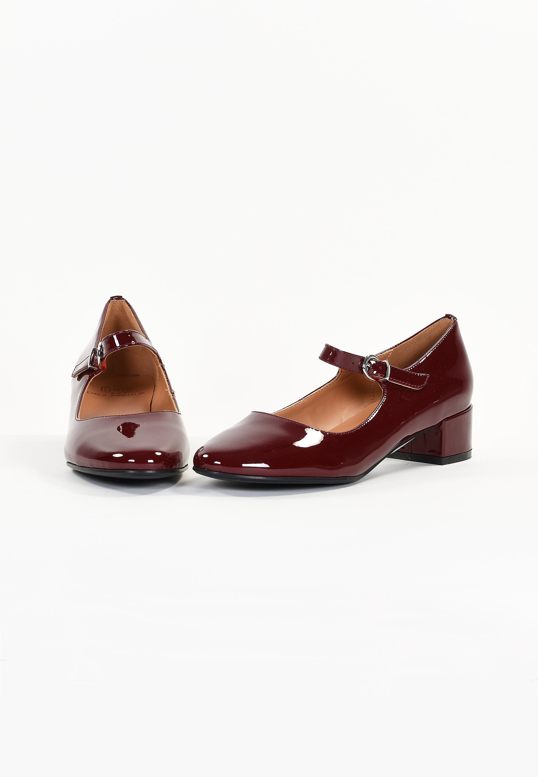 DORIE BALLERINAS - BURGUNDY PATENT