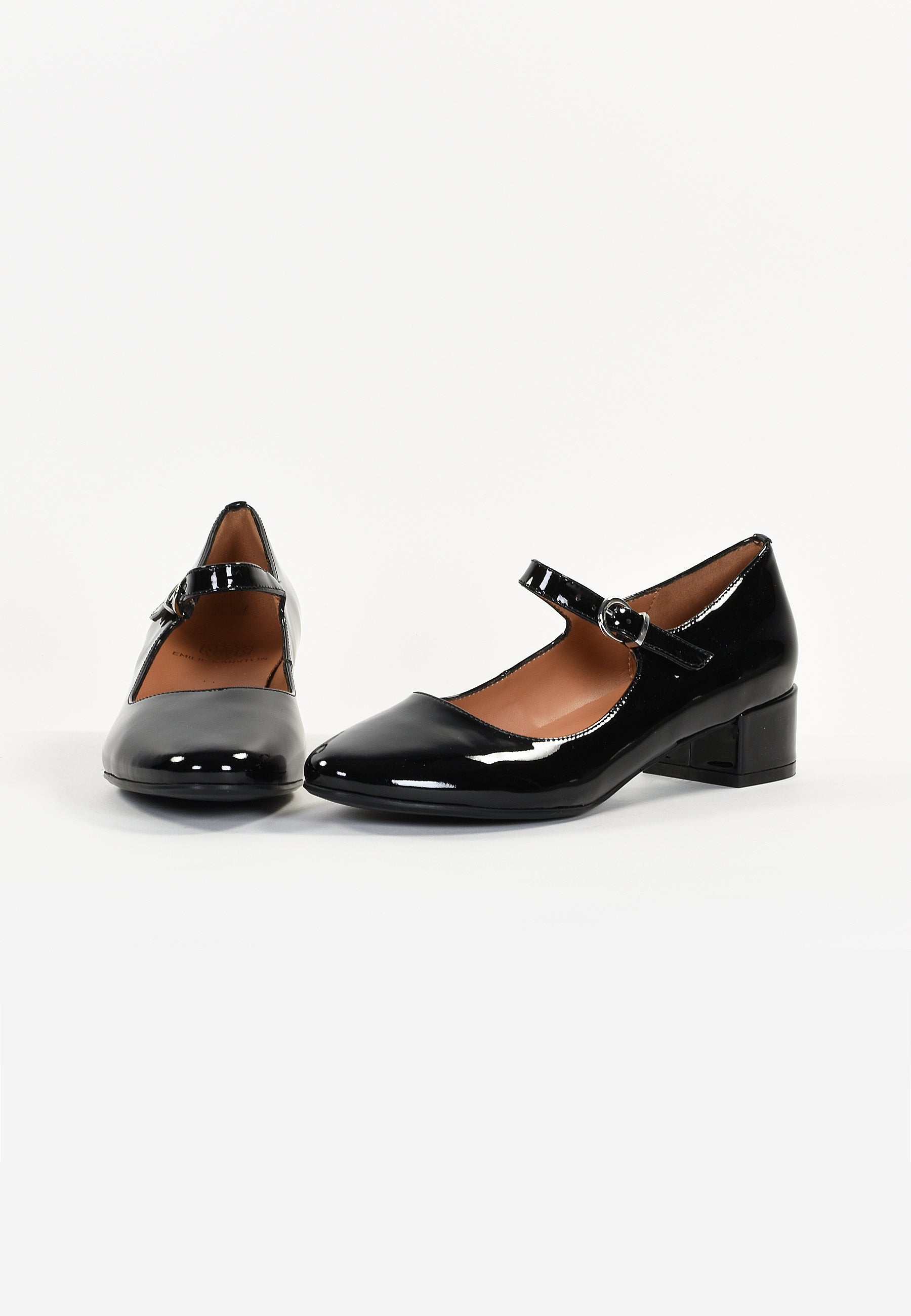 BALLERINES DORIE - NOIR VERNIS
