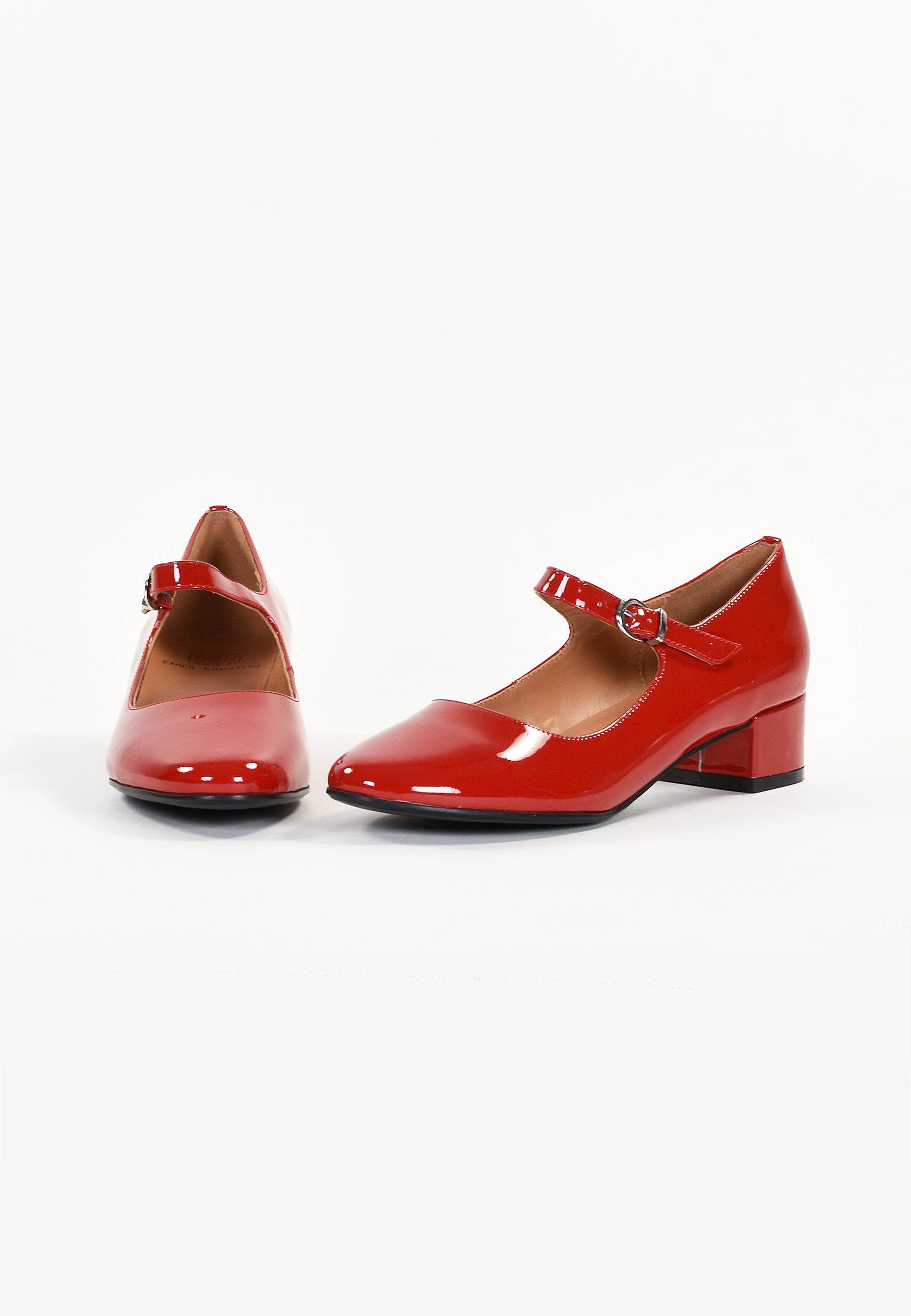 BALLERINES DORIE - ROUGE VERNIS