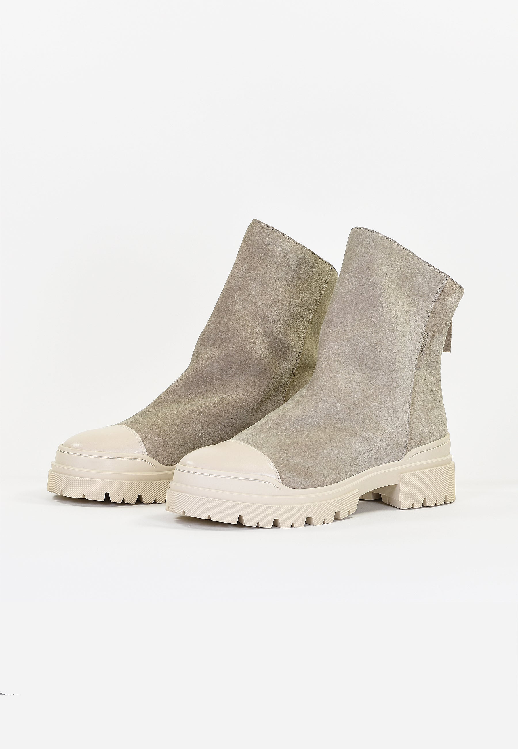 BOTTINES FRESSIA - Crème