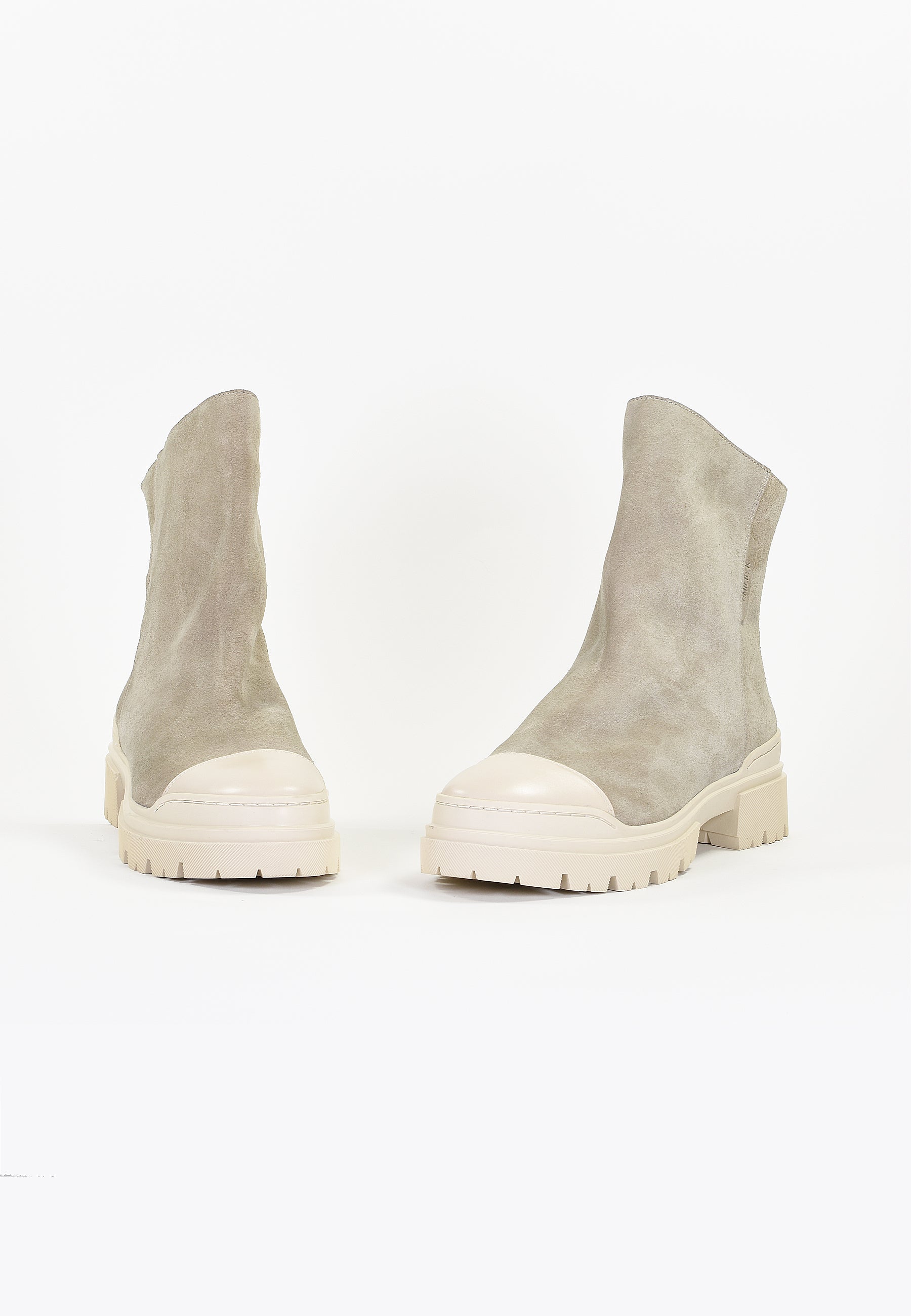 BOTTINES FRESSIA - Crème