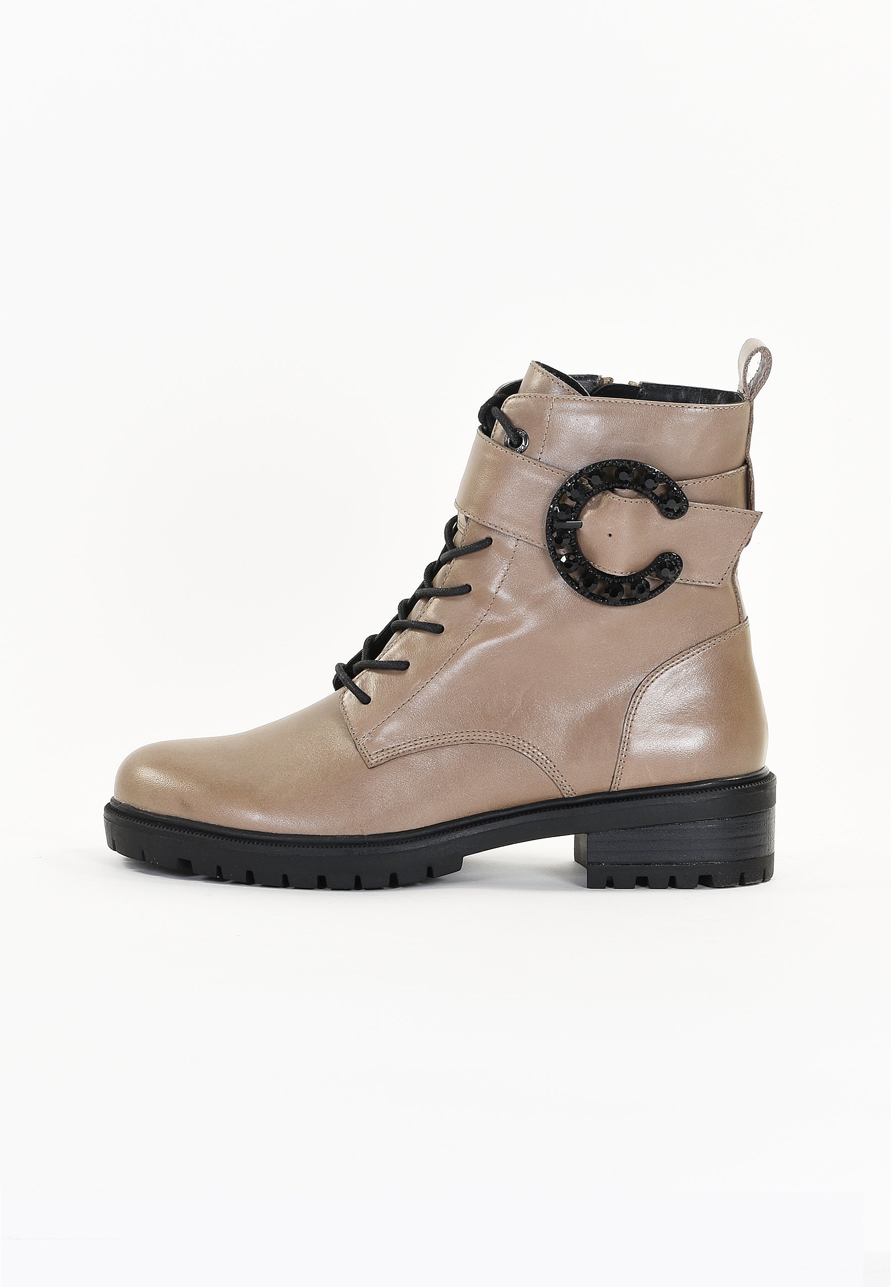 BOTTINES HASU - TAUPE