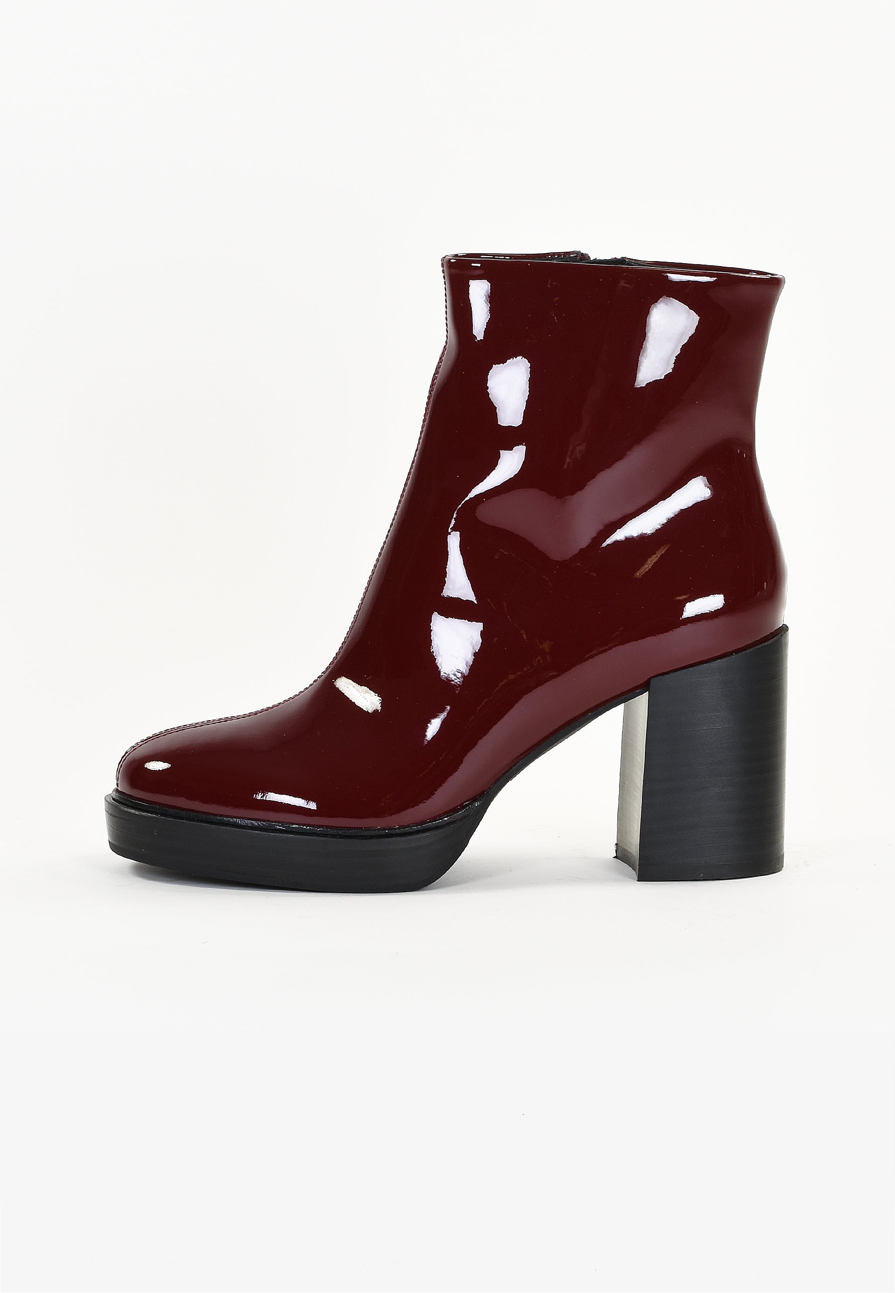 BOTTINES IRIS - BORDEAUX