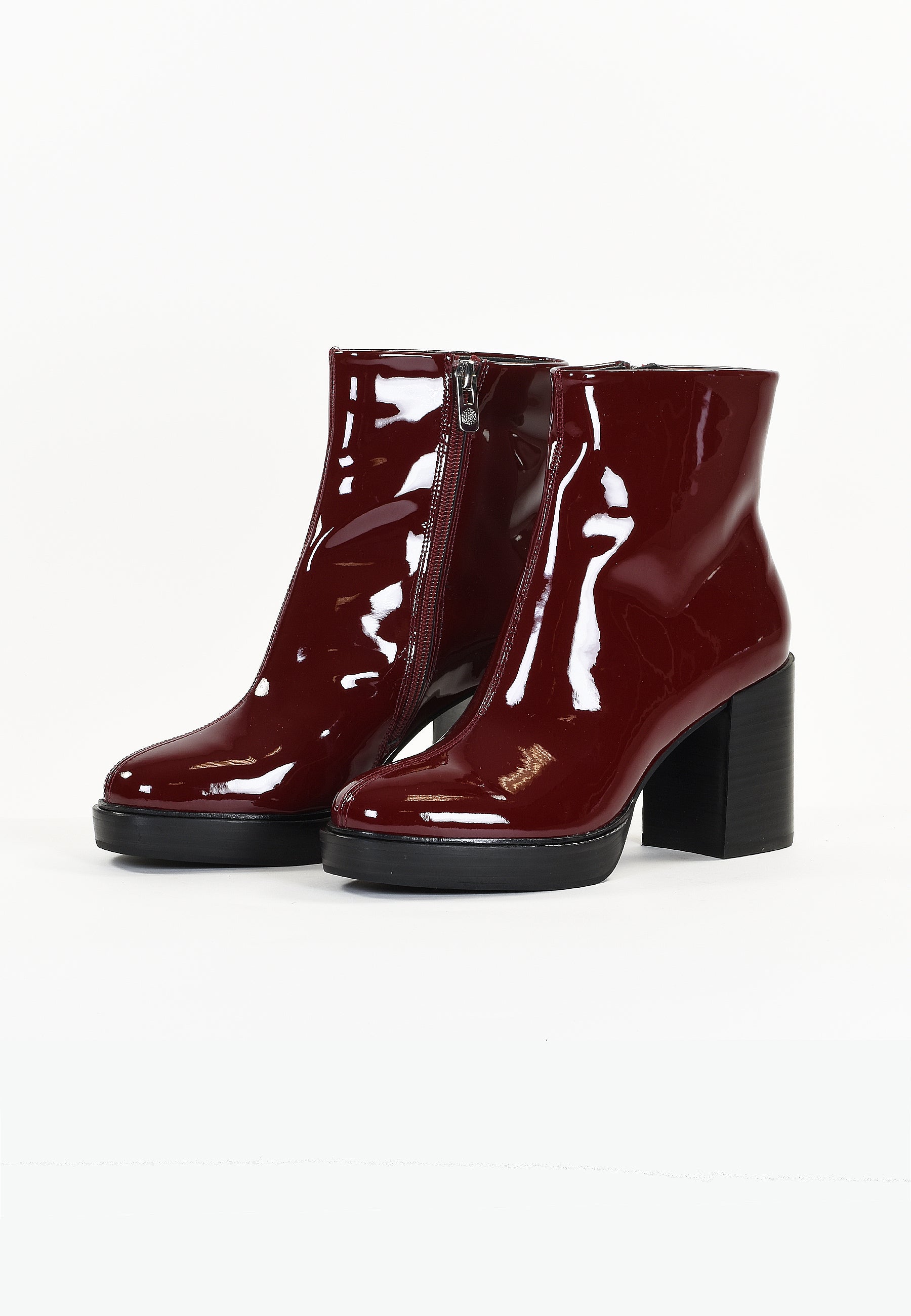 BOTTINES IRIS - BORDEAUX