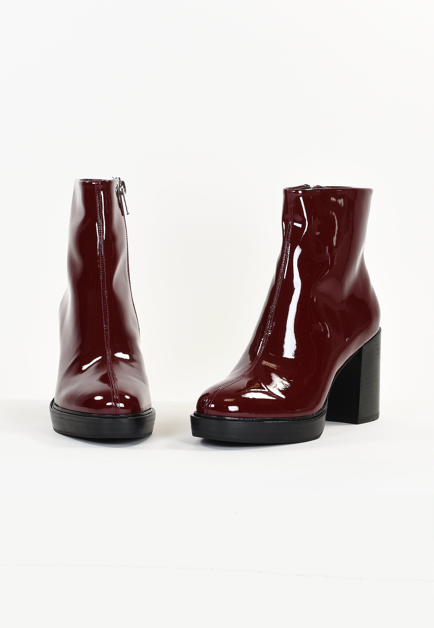 BOTTINES IRIS - BORDEAUX