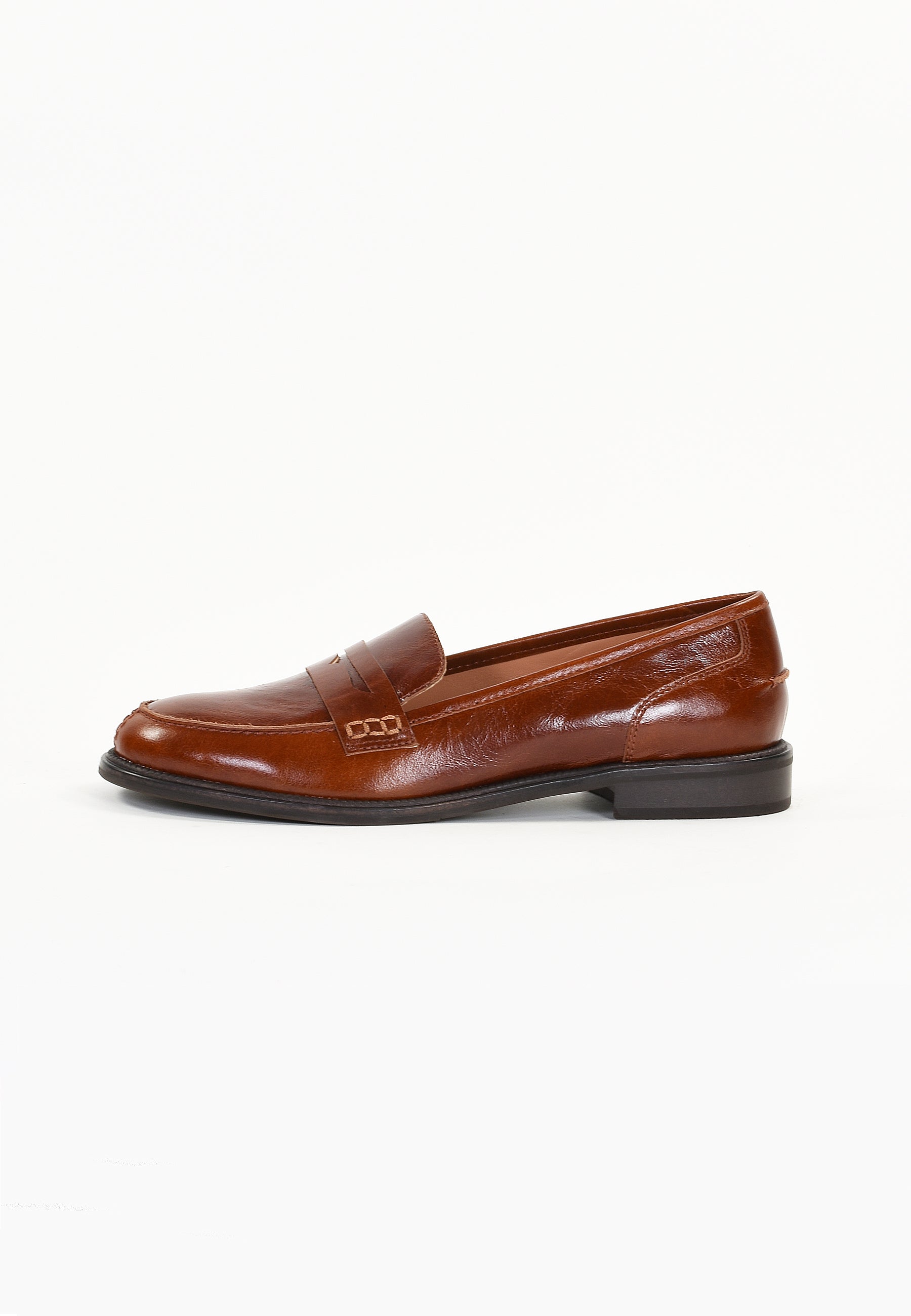 IXIA MOCCASINS - COGNAC