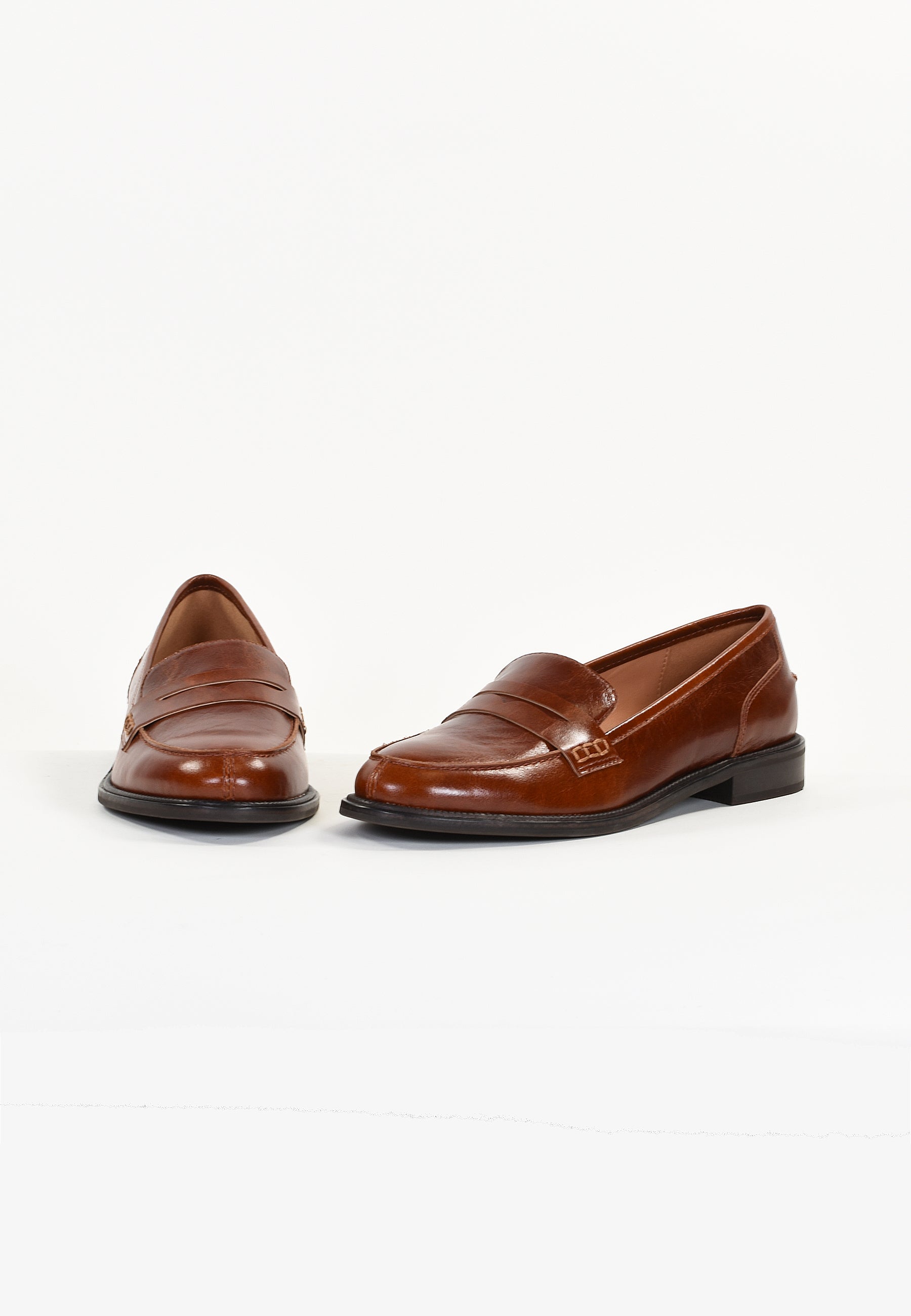 IXIA MOCCASINS - COGNAC