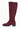 LAVANDE - Bottes Hautes en Suédine Bordeaux