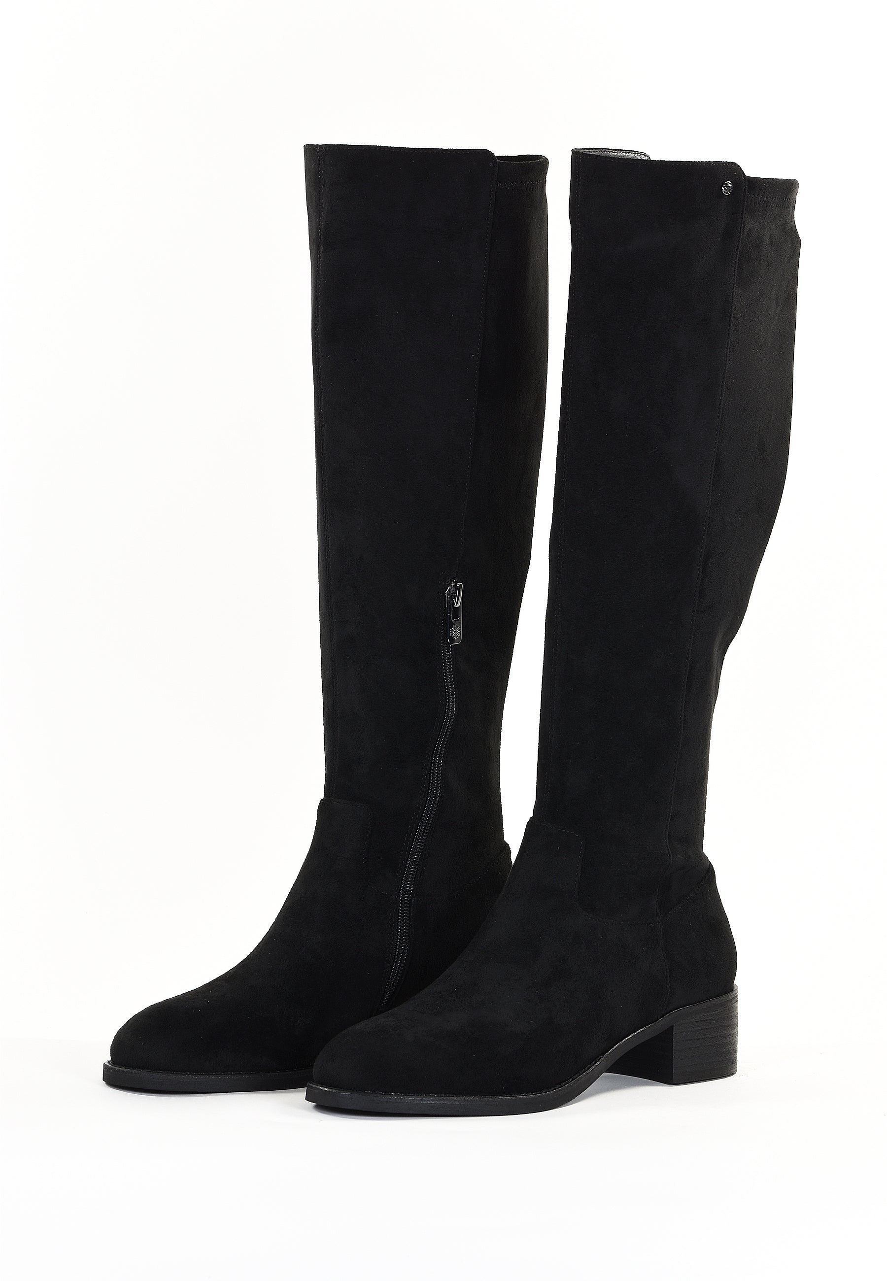 LAVENDER BOOTS - BLACK