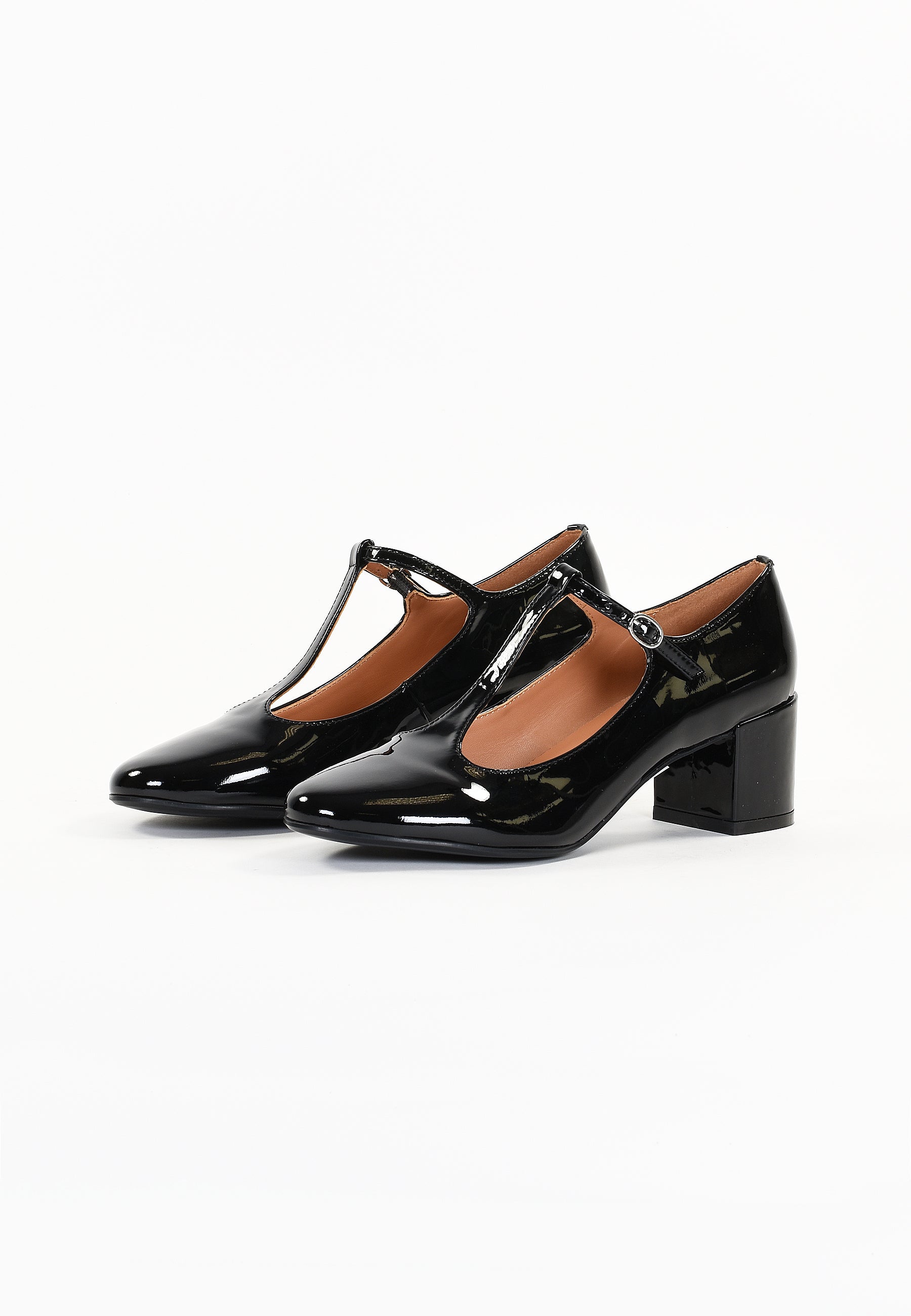 LINARIA PUMPS - BLACK PATENT