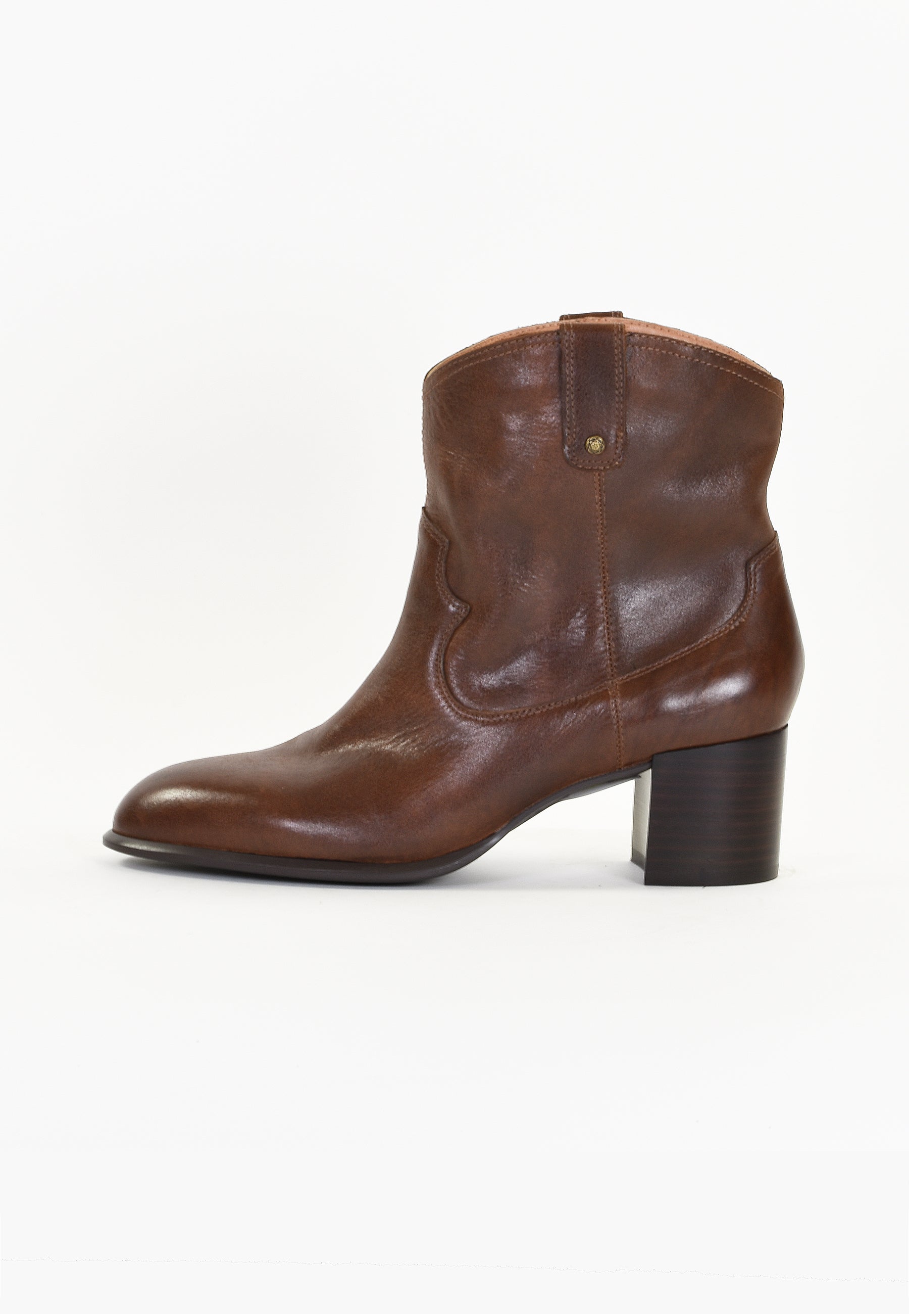 BOTTINES MAGNOLIA - MARRON