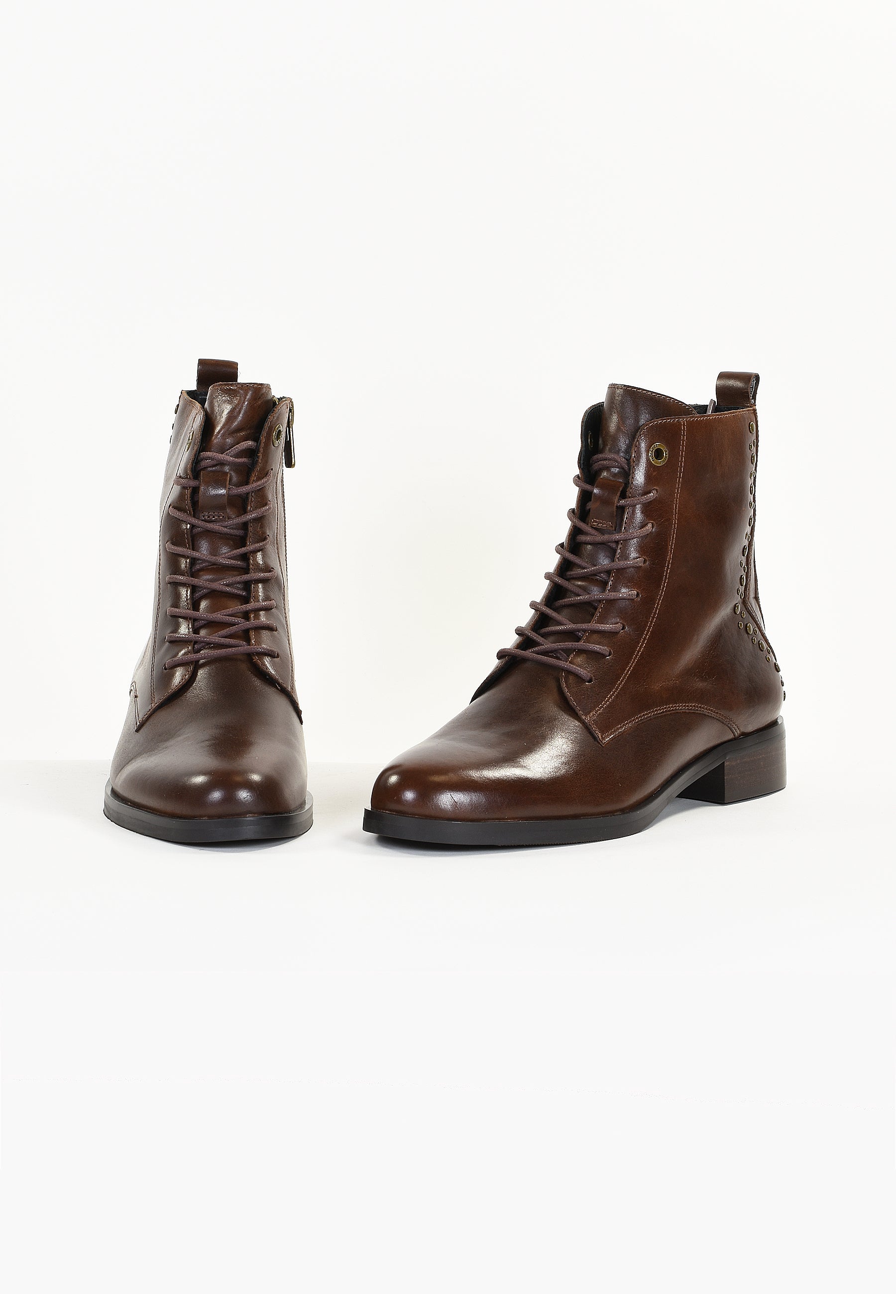 OBANNE ANKLE BOOTS - BROWN