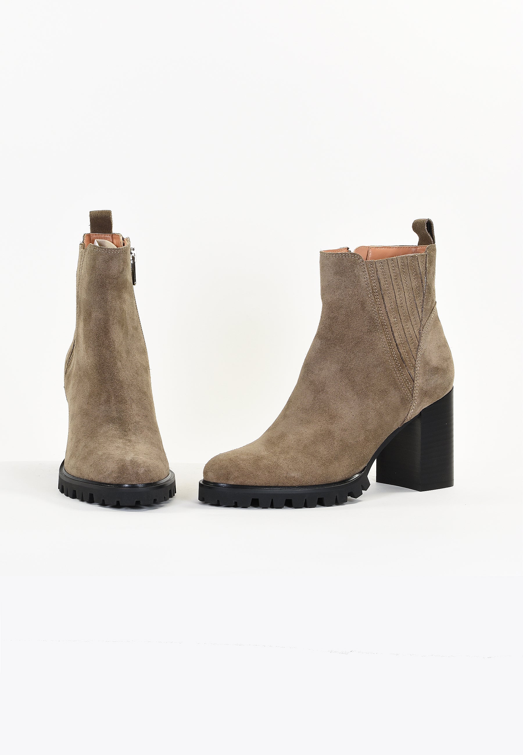 BOTTINES POPPY - TAUPE
