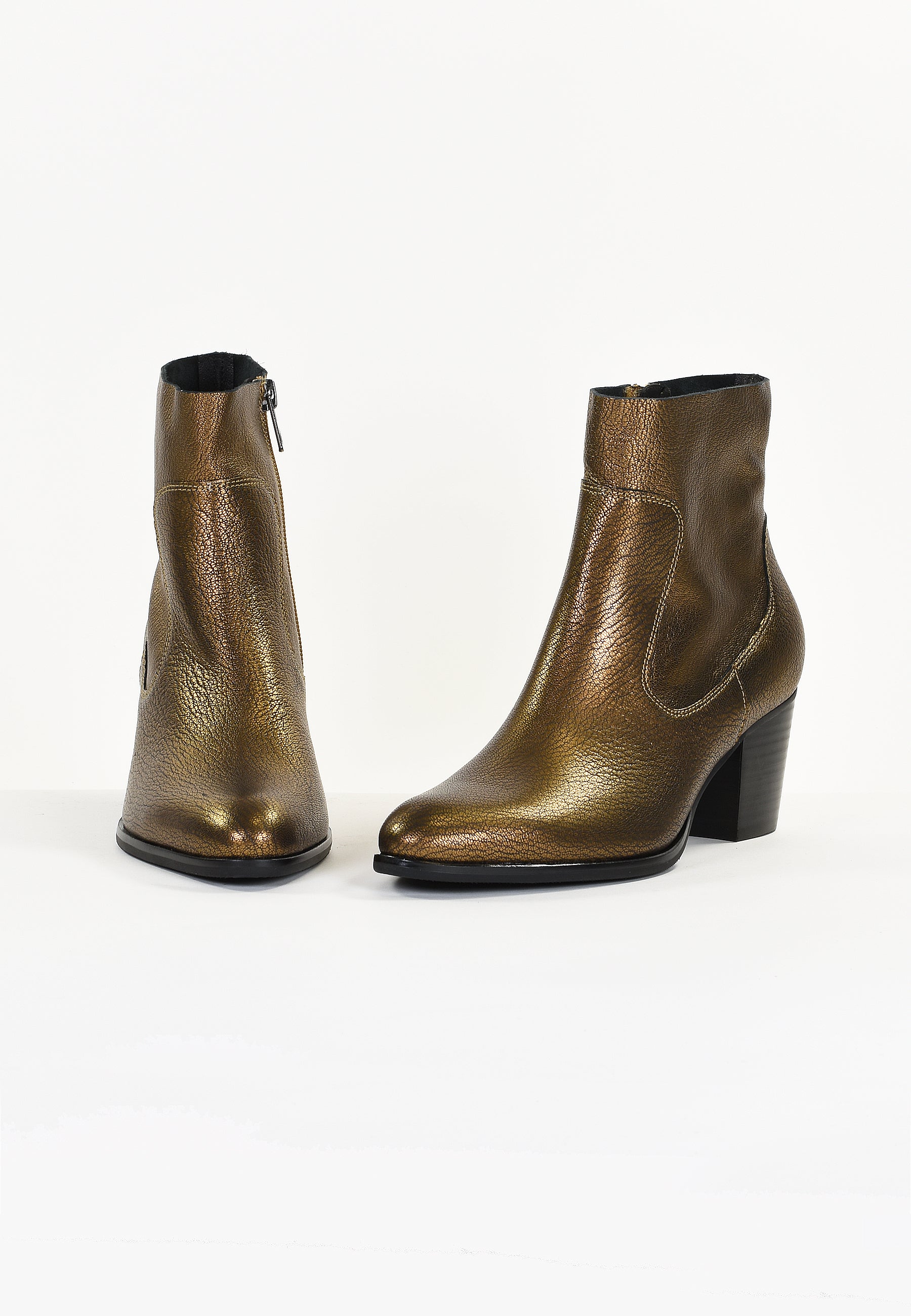 BOTTINES PYRA - BRONZE