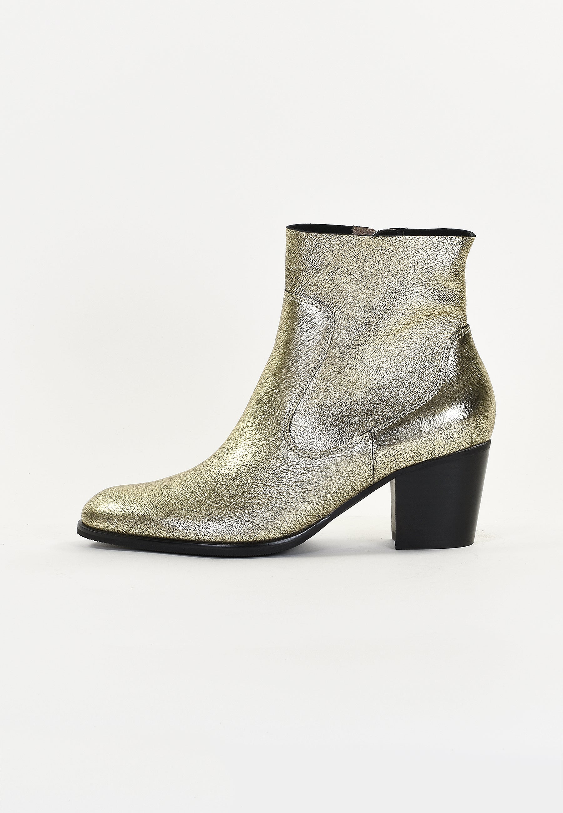 BOTTINES PYRA - PLATINE