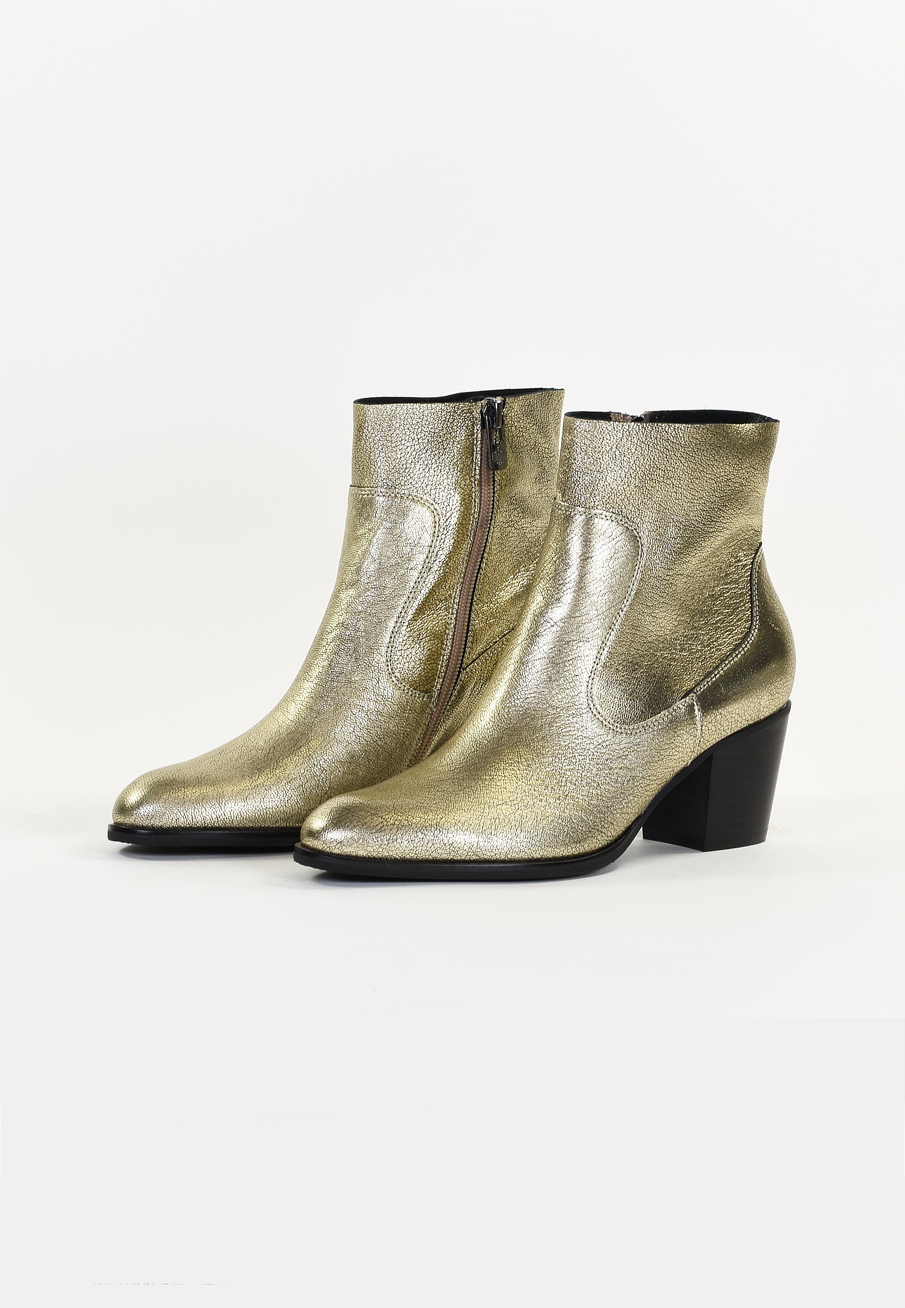 BOTTINES PYRA - PLATINE