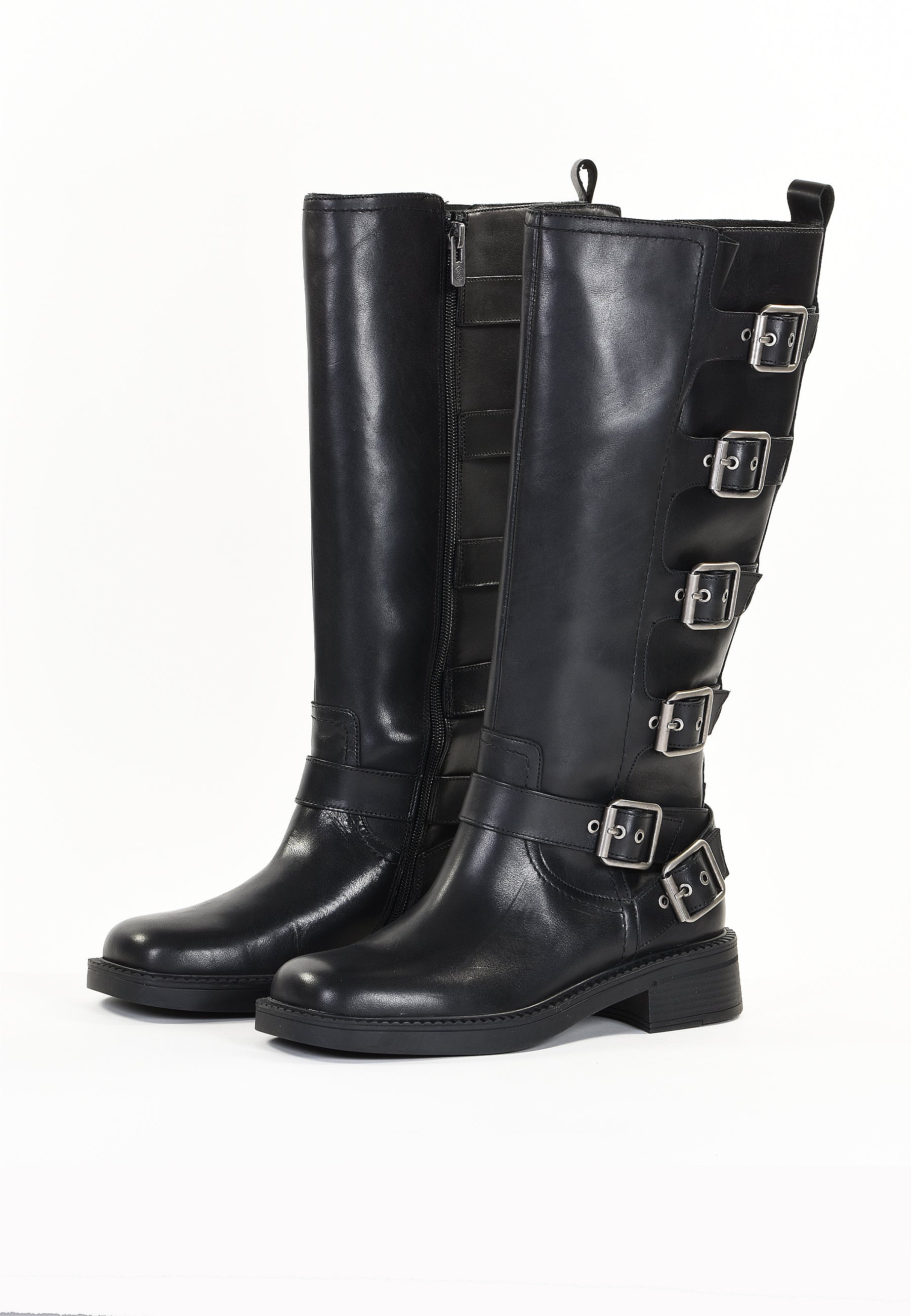 RIDER BOOTS - BLACK