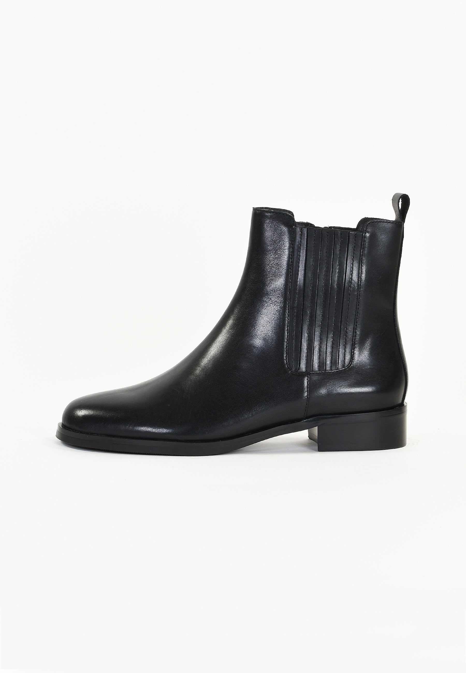 BOTTINES SAUGE - NOIR